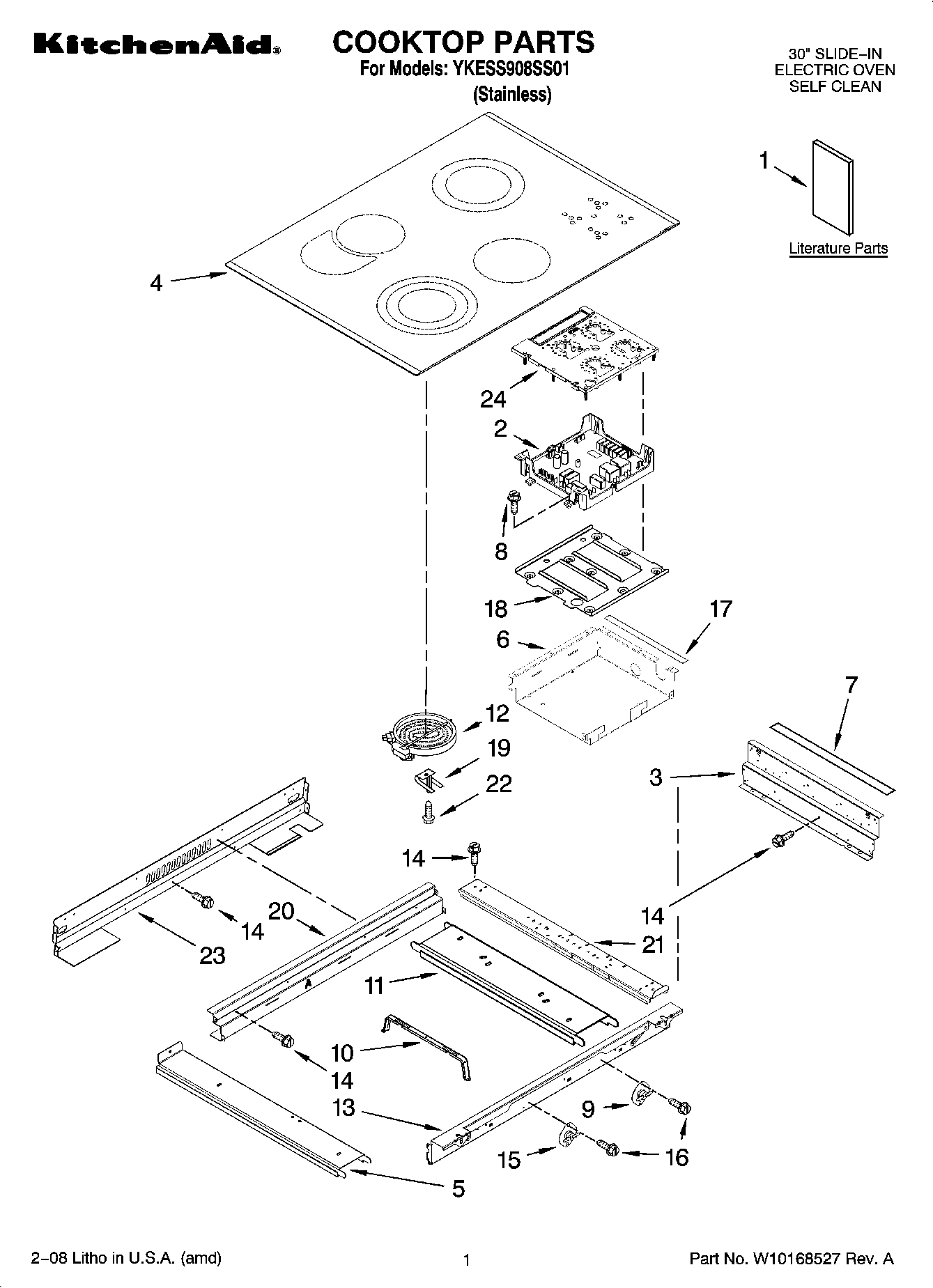 01 - COOKTOP PARTS