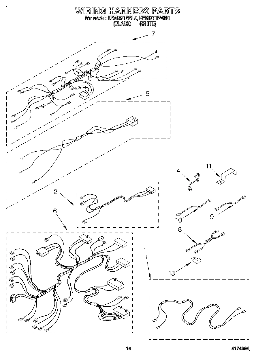 12 - WIRING HARNESS, OPTIONAL