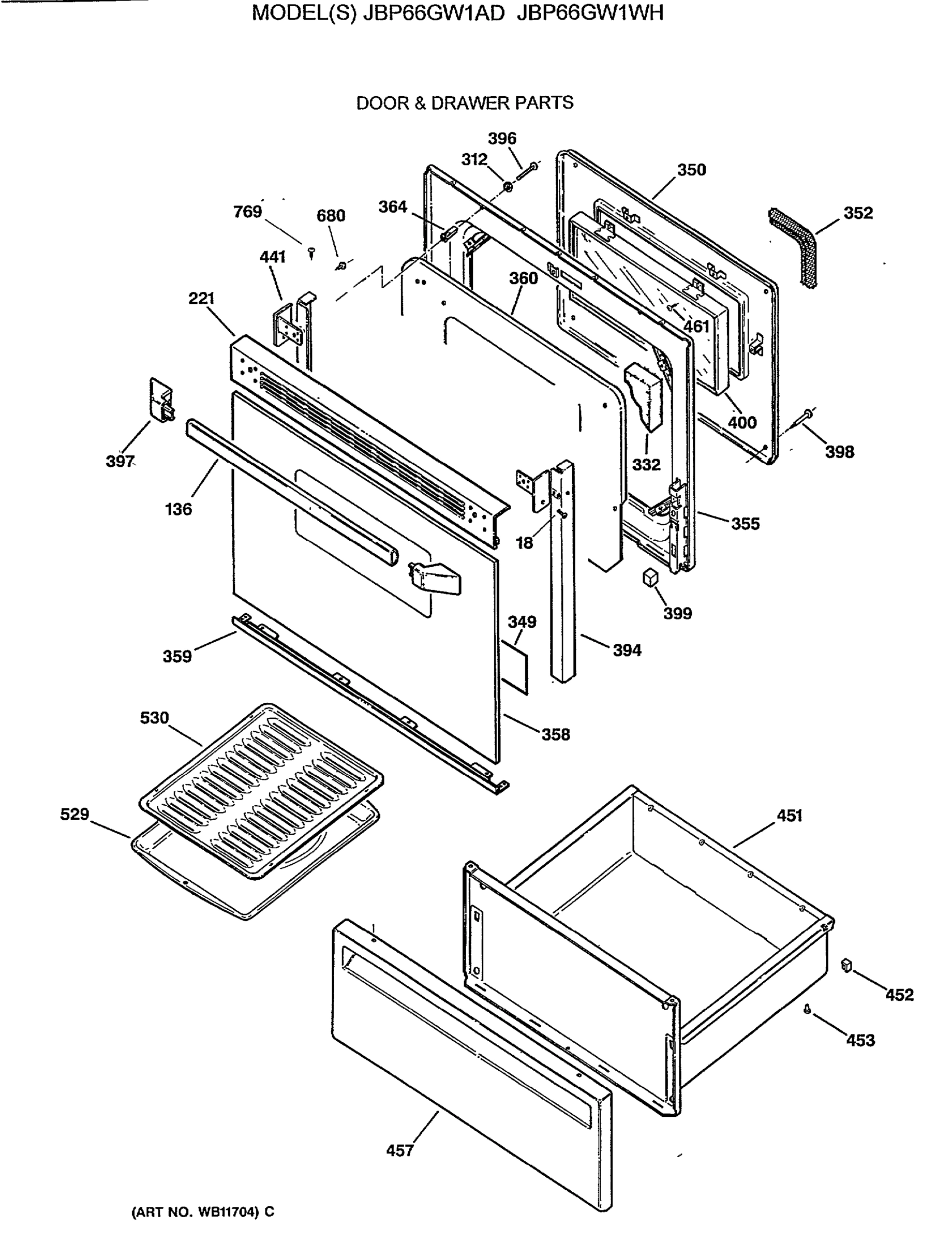 DOOR & DRAWER PARTS