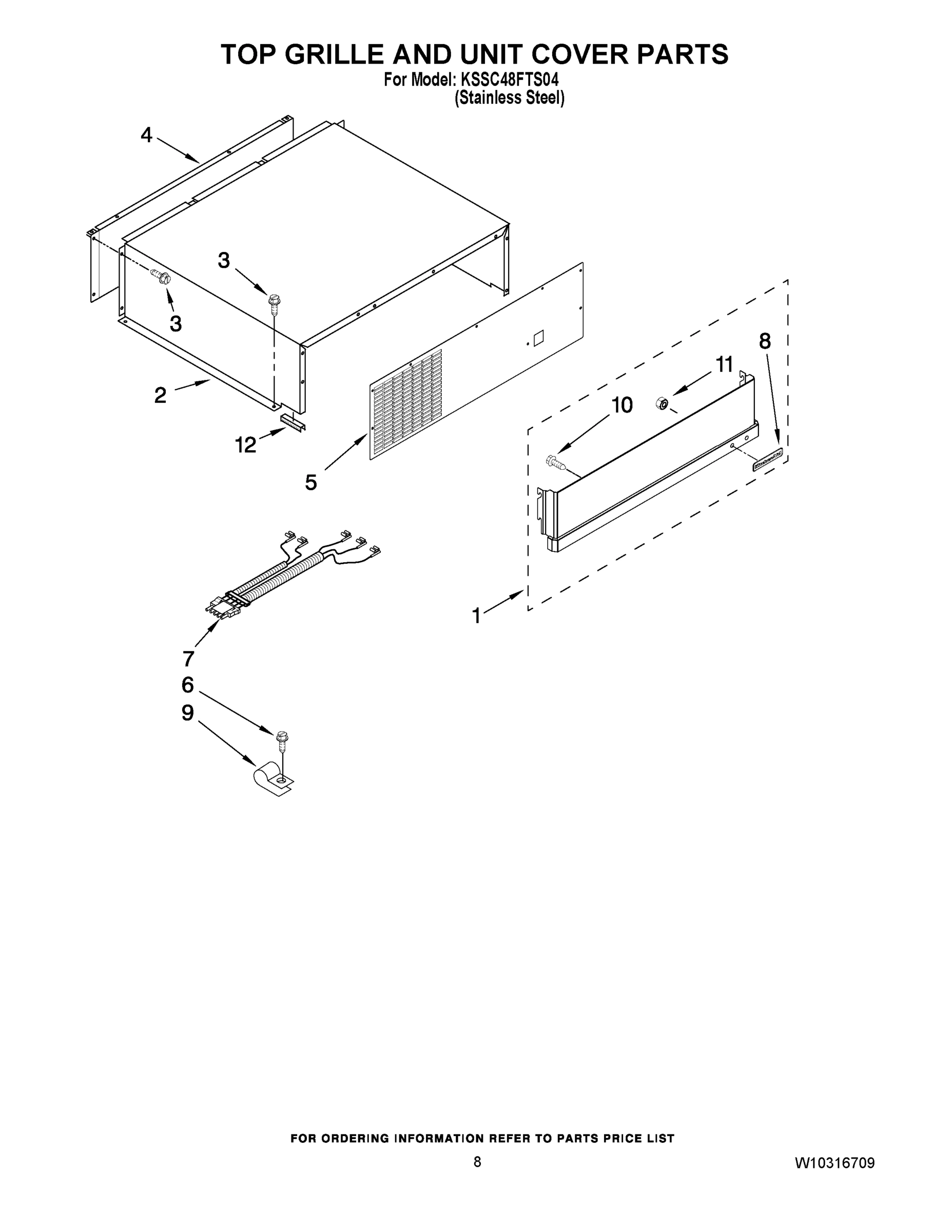 06 - TOP GRILLE AND UNIT COVER PARTS