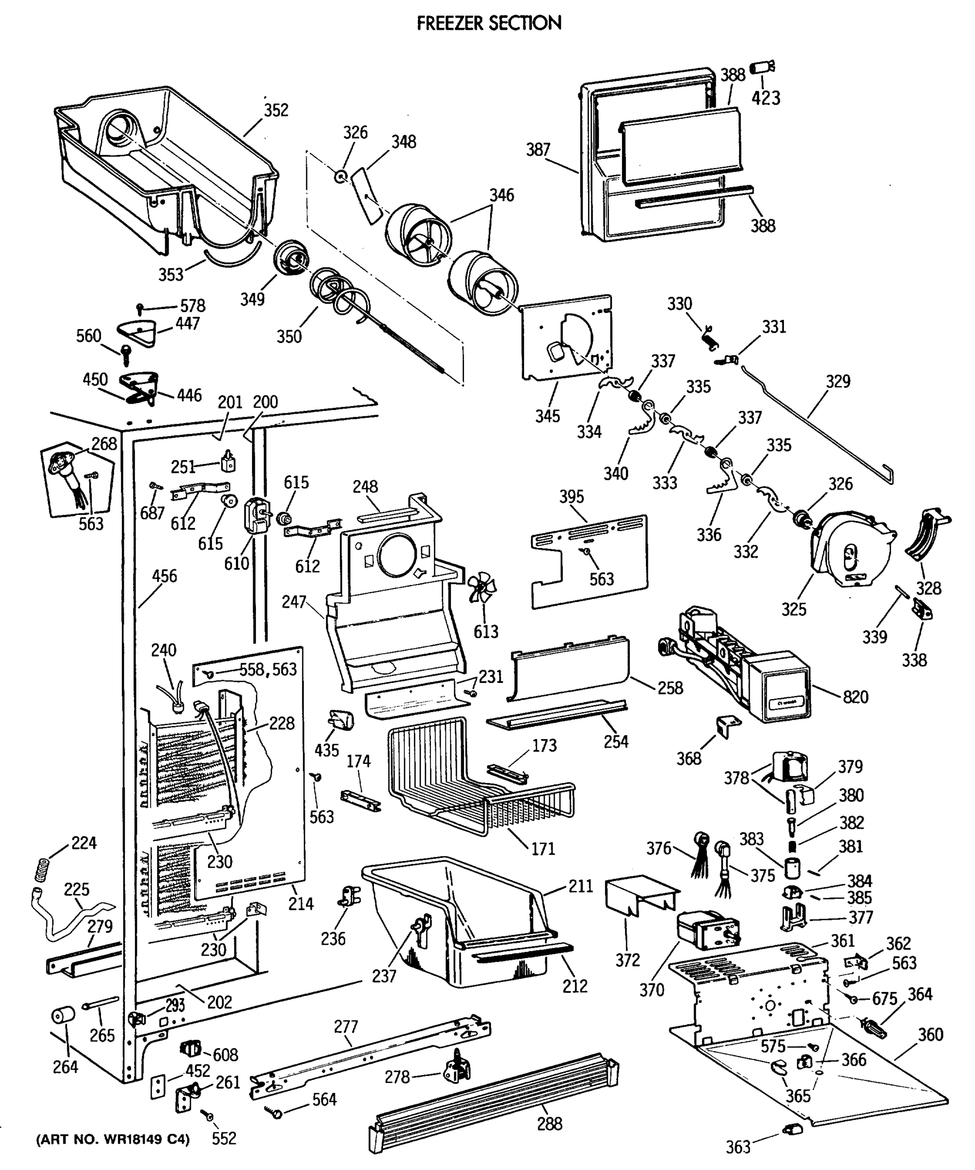 FREEZER SECTION