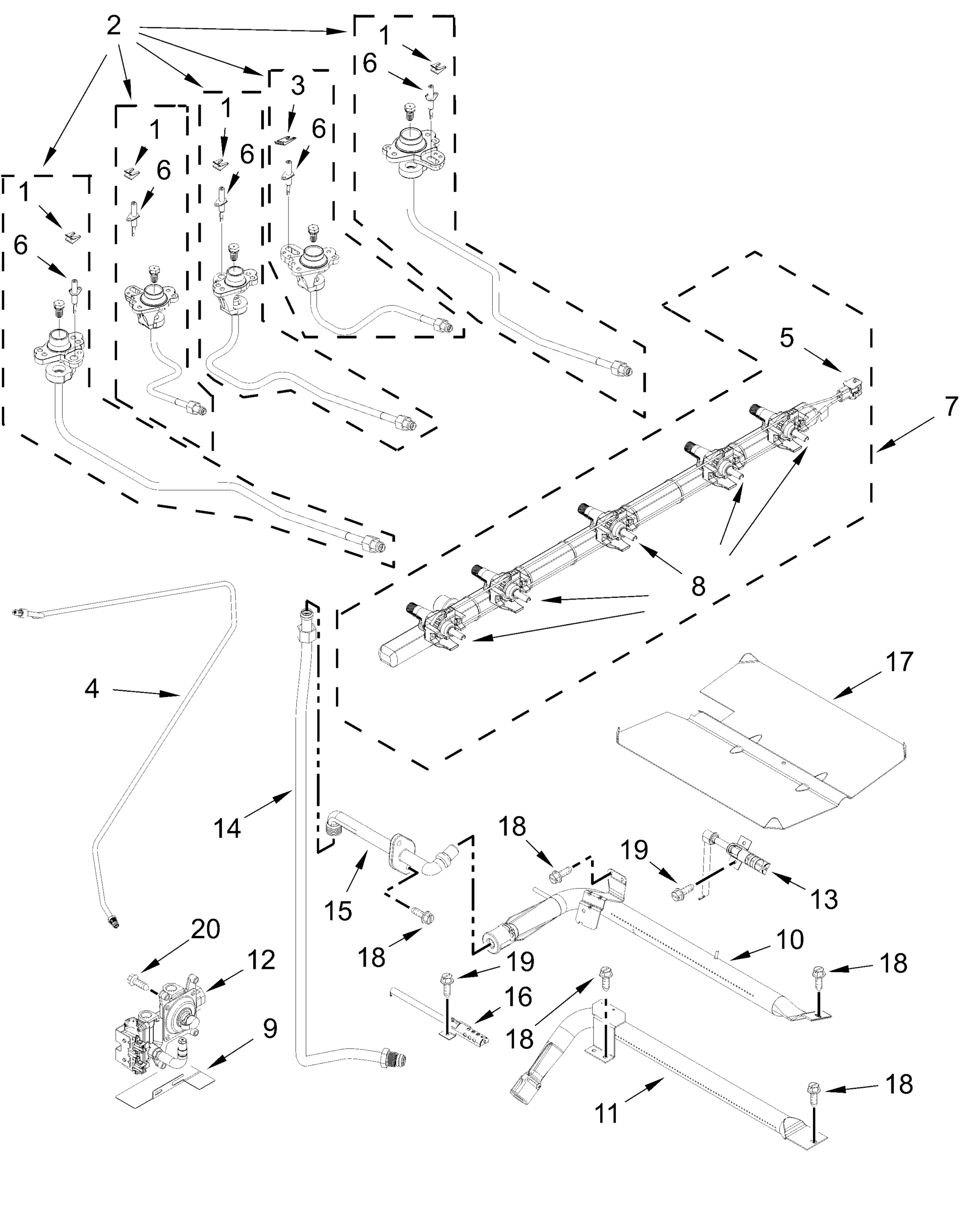 MANIFOLD PARTS