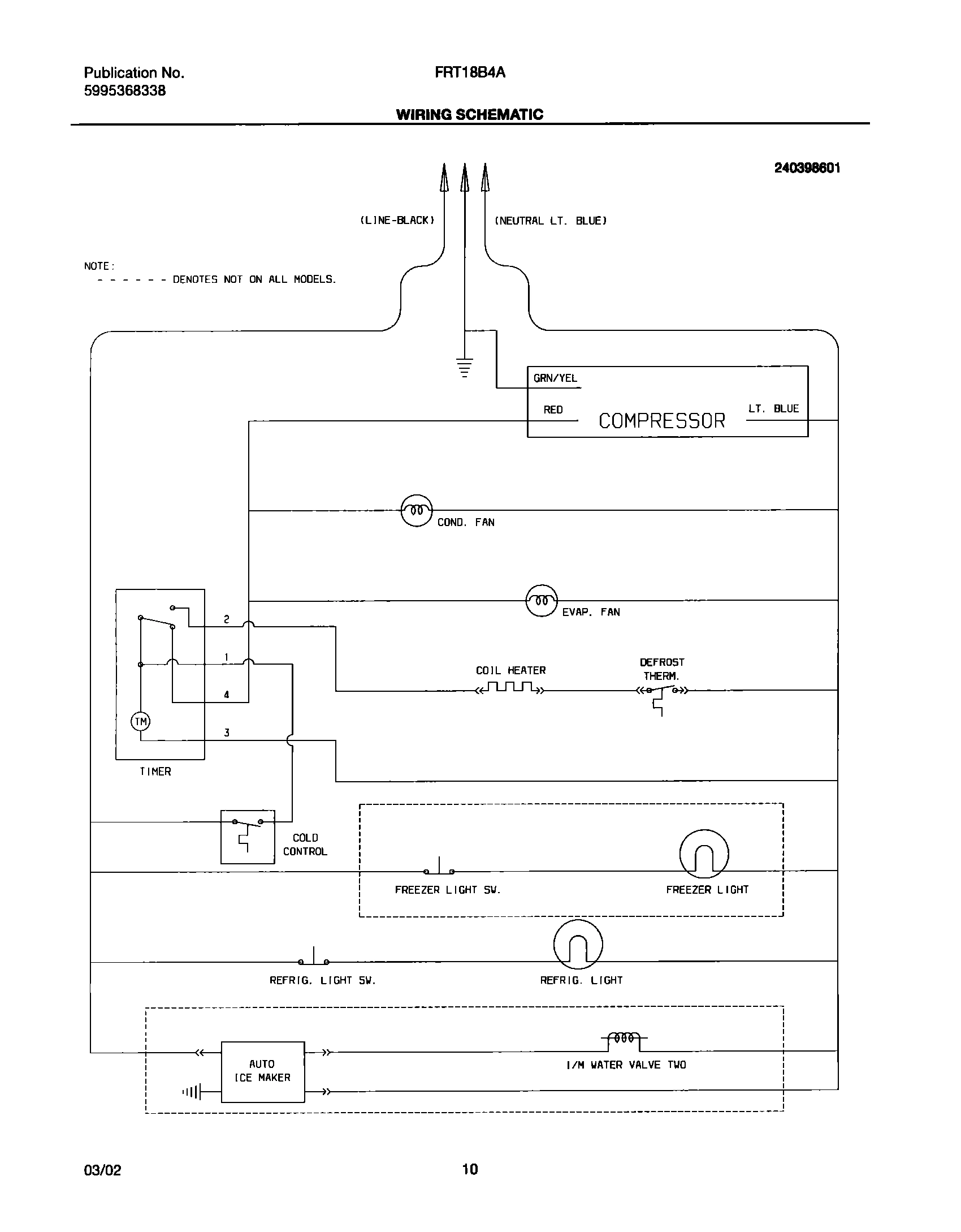 10 - WIRING SCHEMATIC