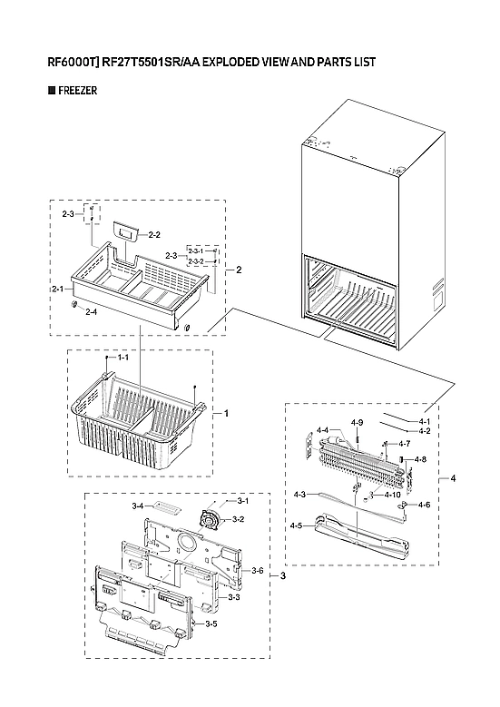 FREEZER PARTS