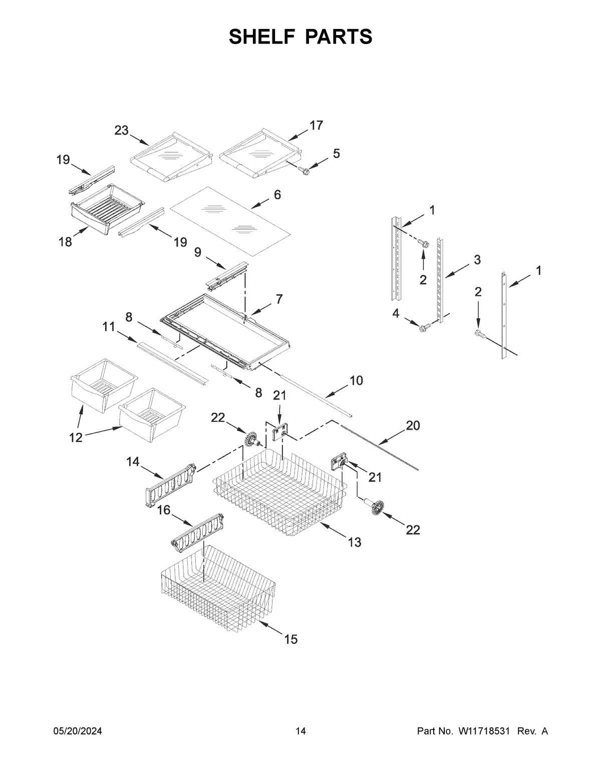 08 - SHELF PARTS