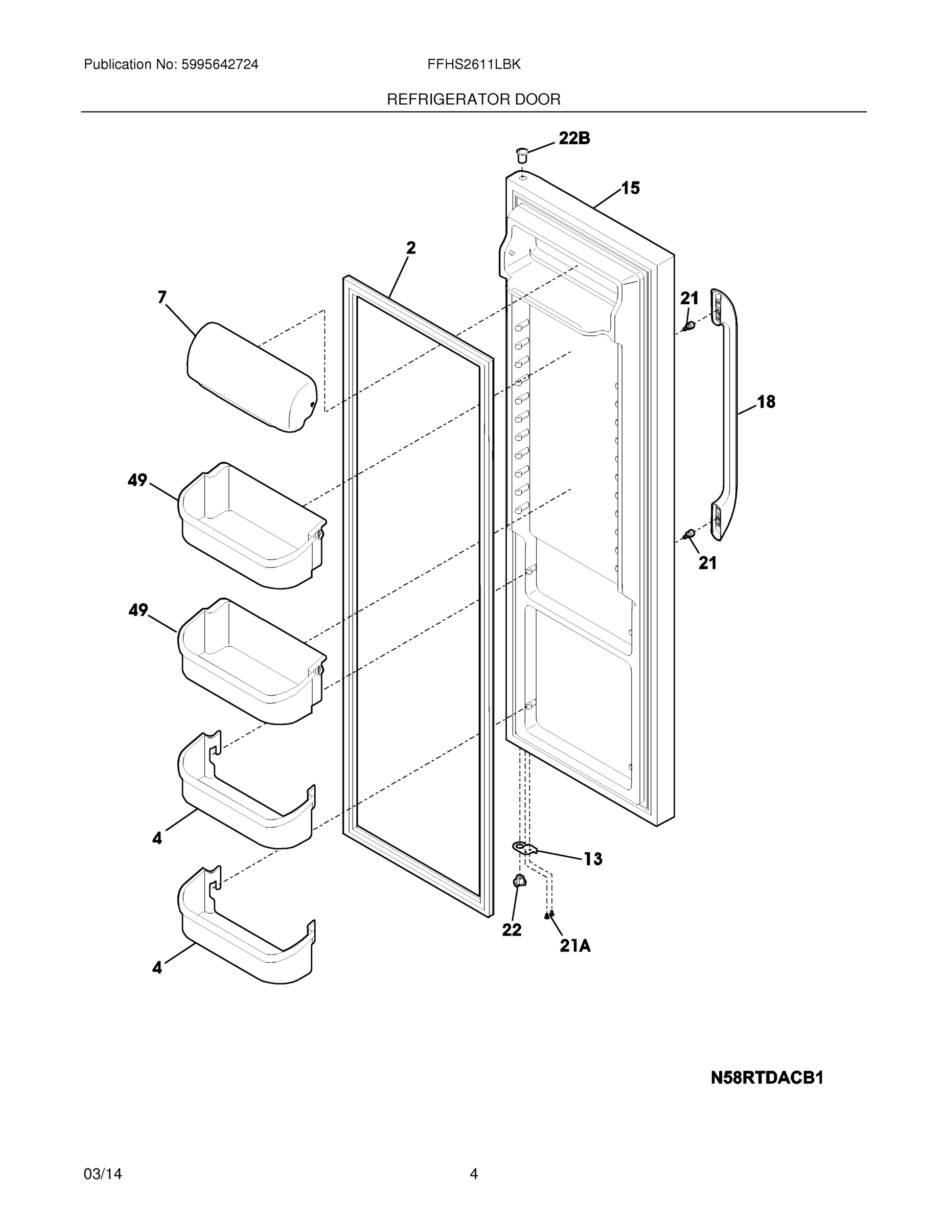 05 - REFRIGERATOR DOOR