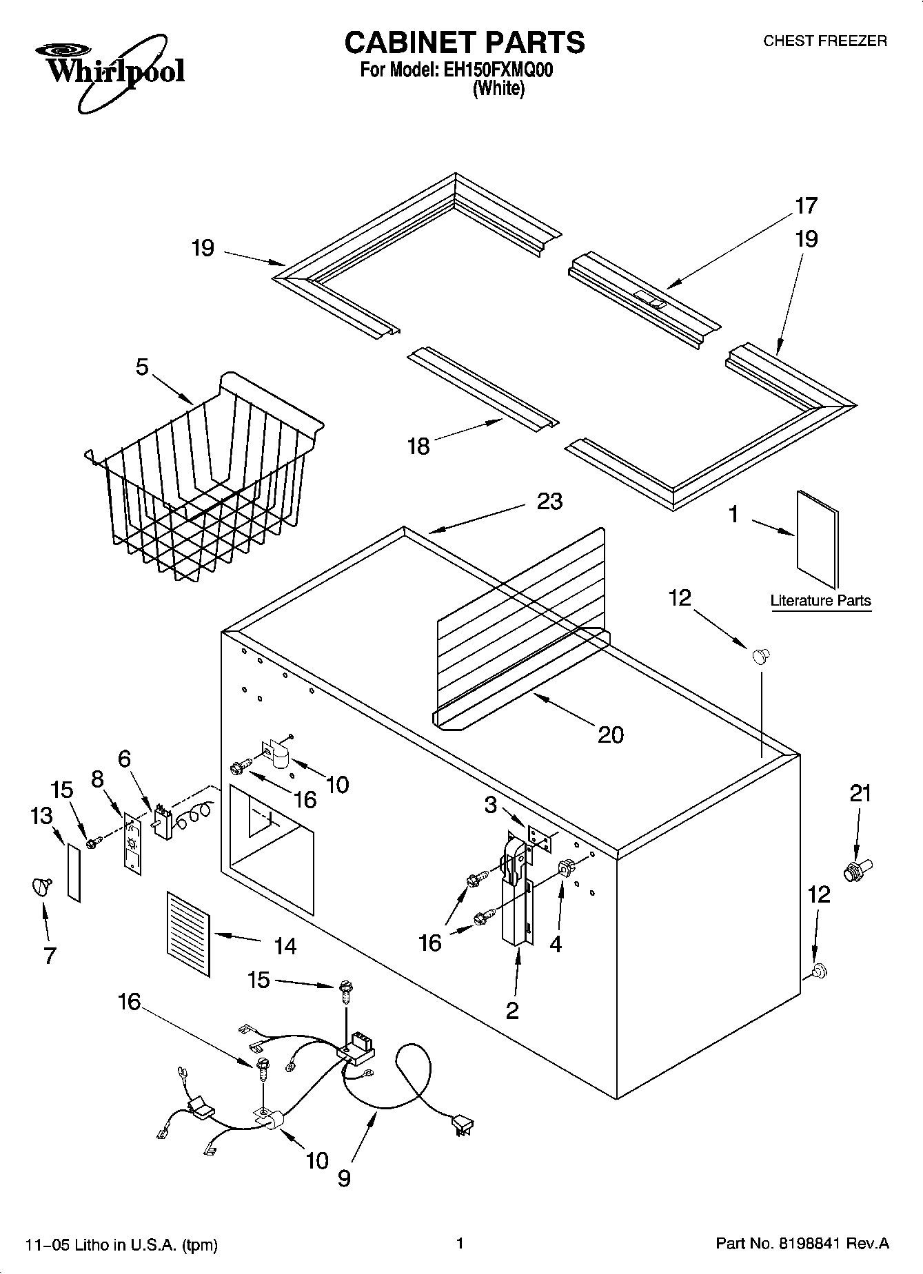 01 - CABINET PARTS