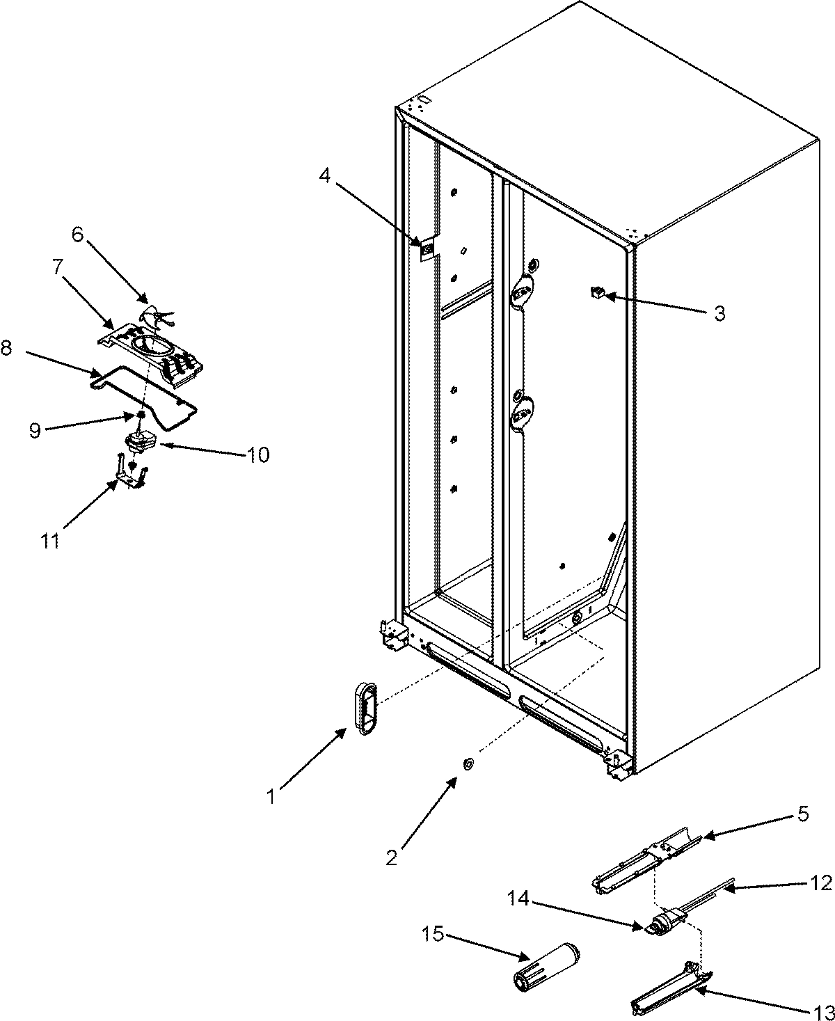 05 - EVAP FAN/WATER FILTER