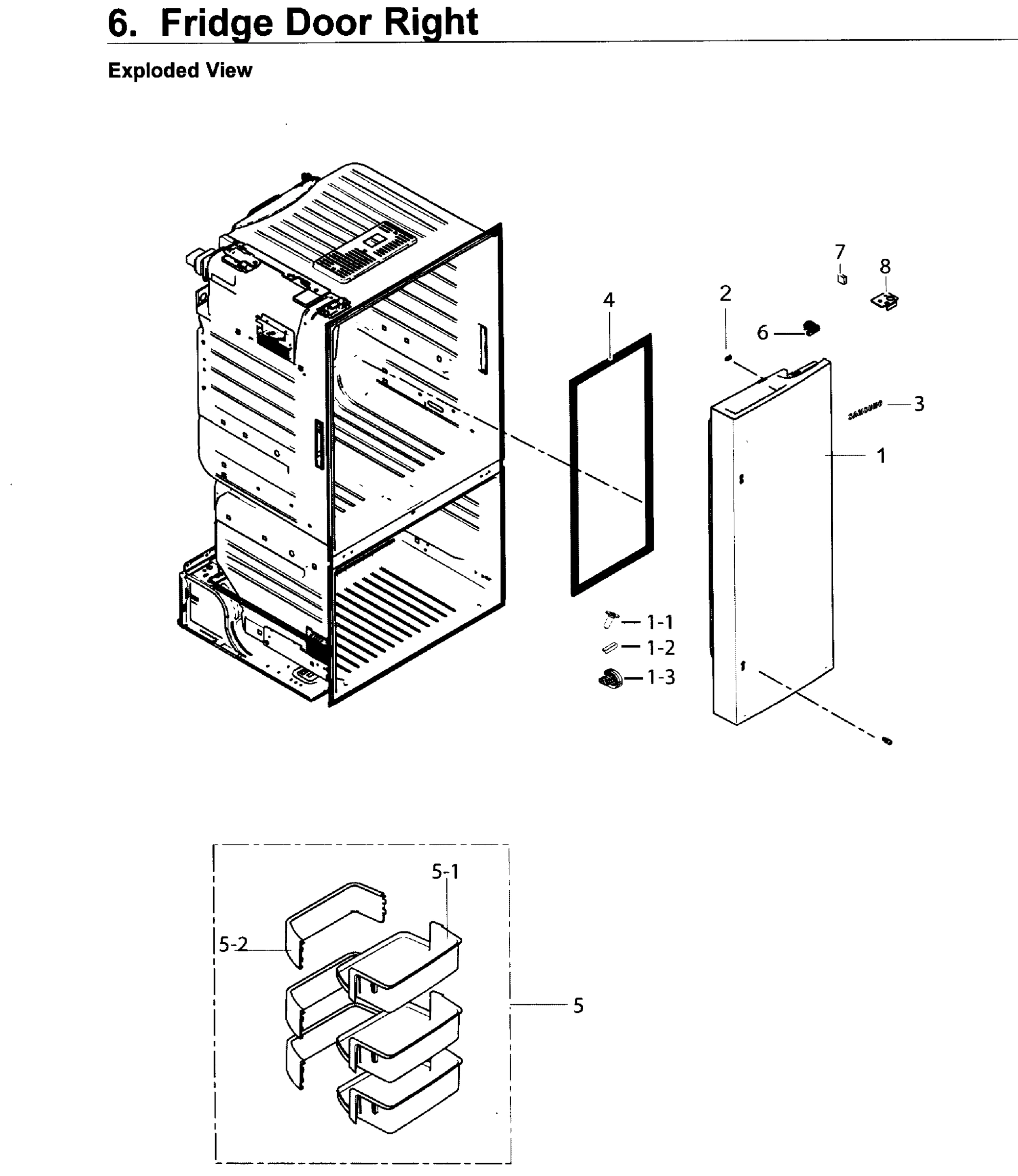 FRIDGE DOOR R