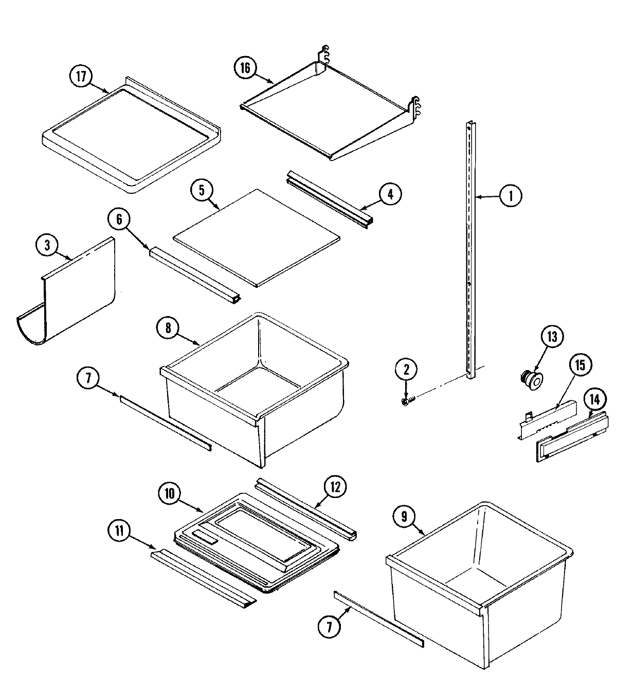 10 - SHELVES & ACCESSORIES
