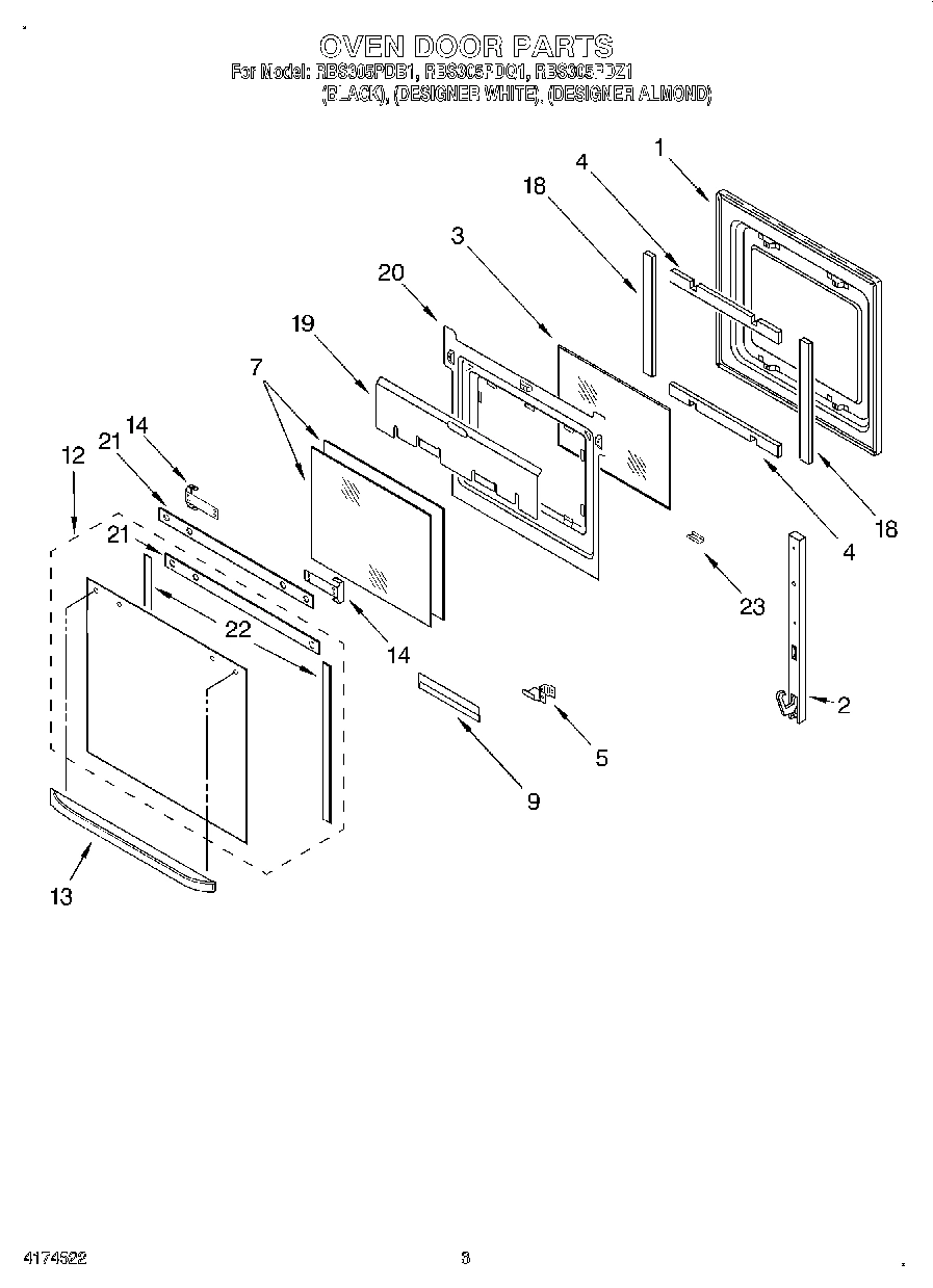 02 - OVEN DOOR