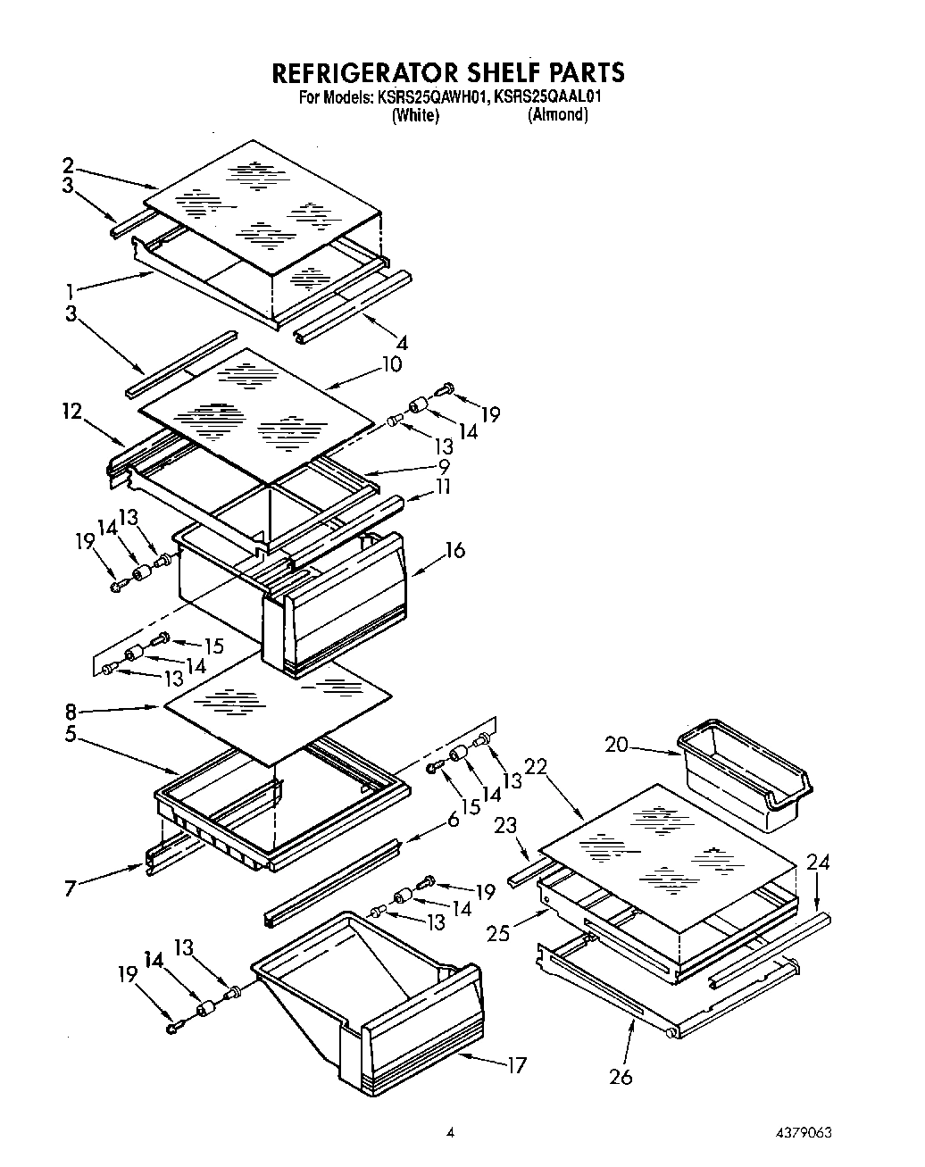 03 - REFRIGERATOR SHELF