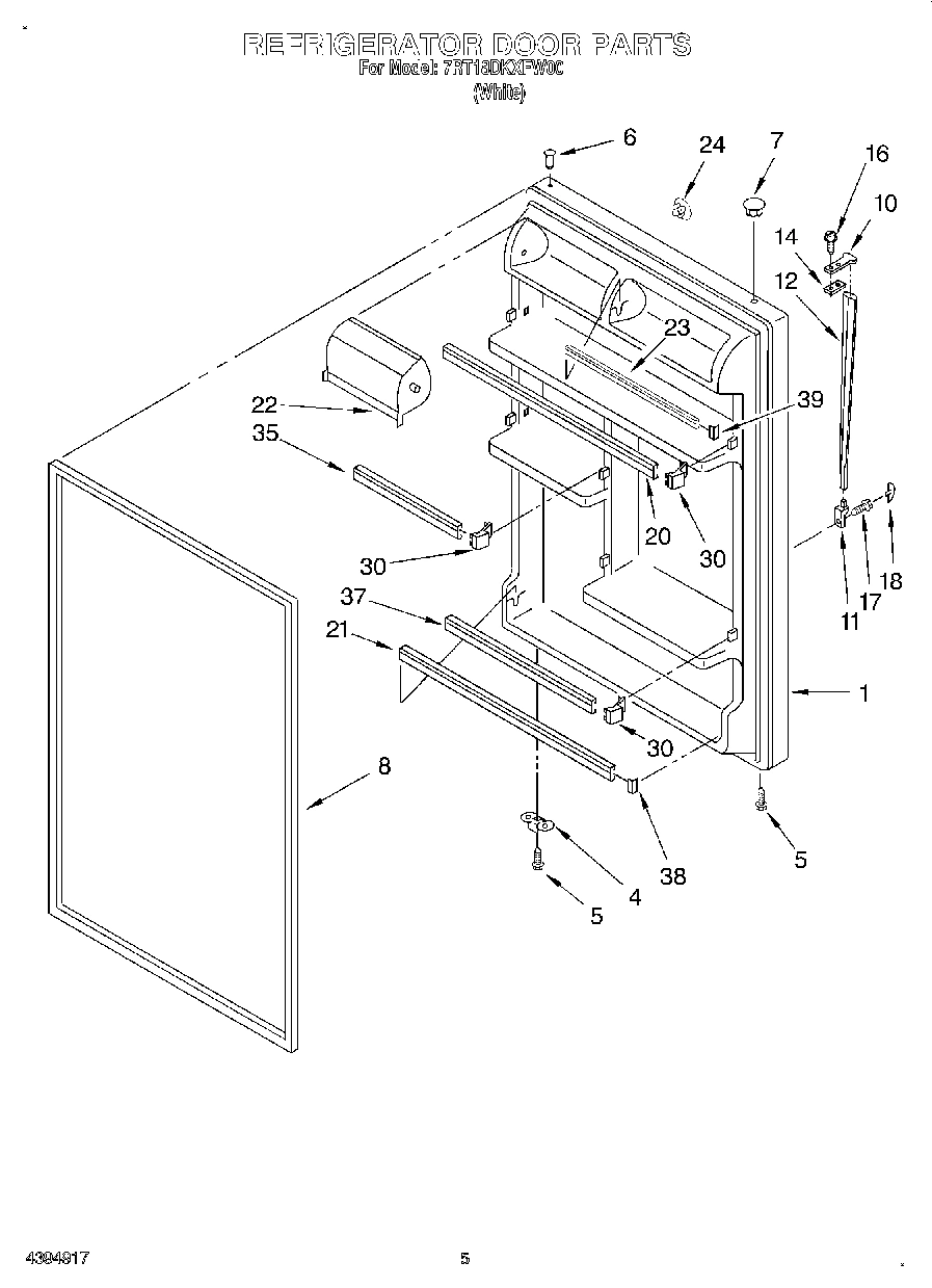 04 - REFRIGERATOR DOOR