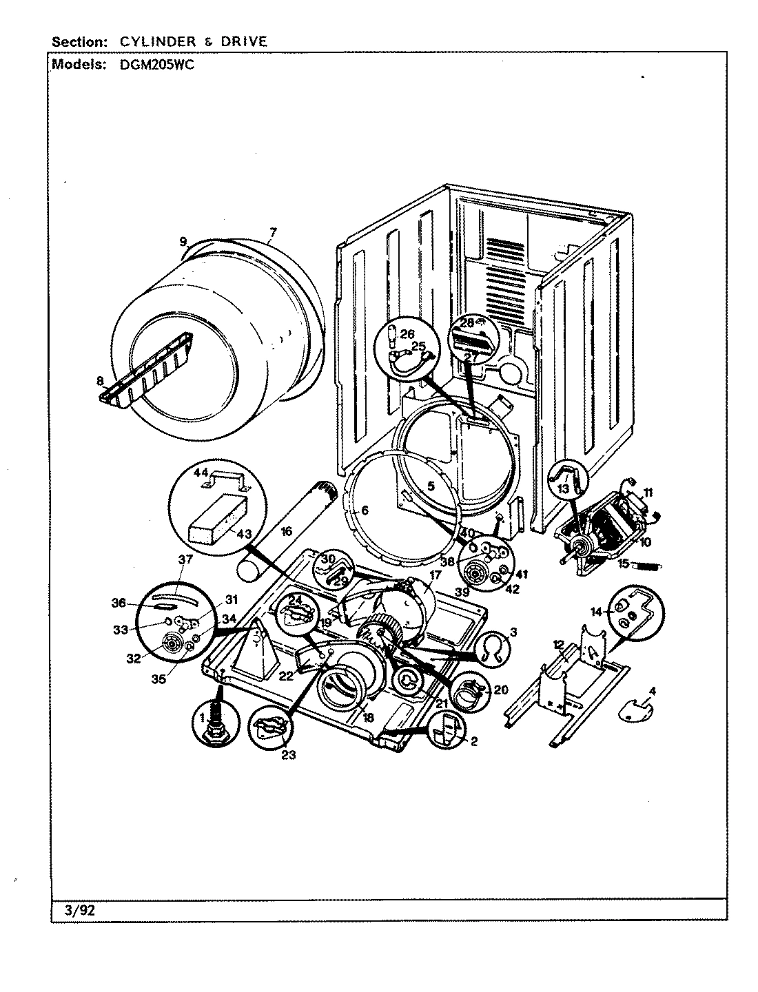 02 - CYLINDER & DRIVE (WHT) (REV. A)
