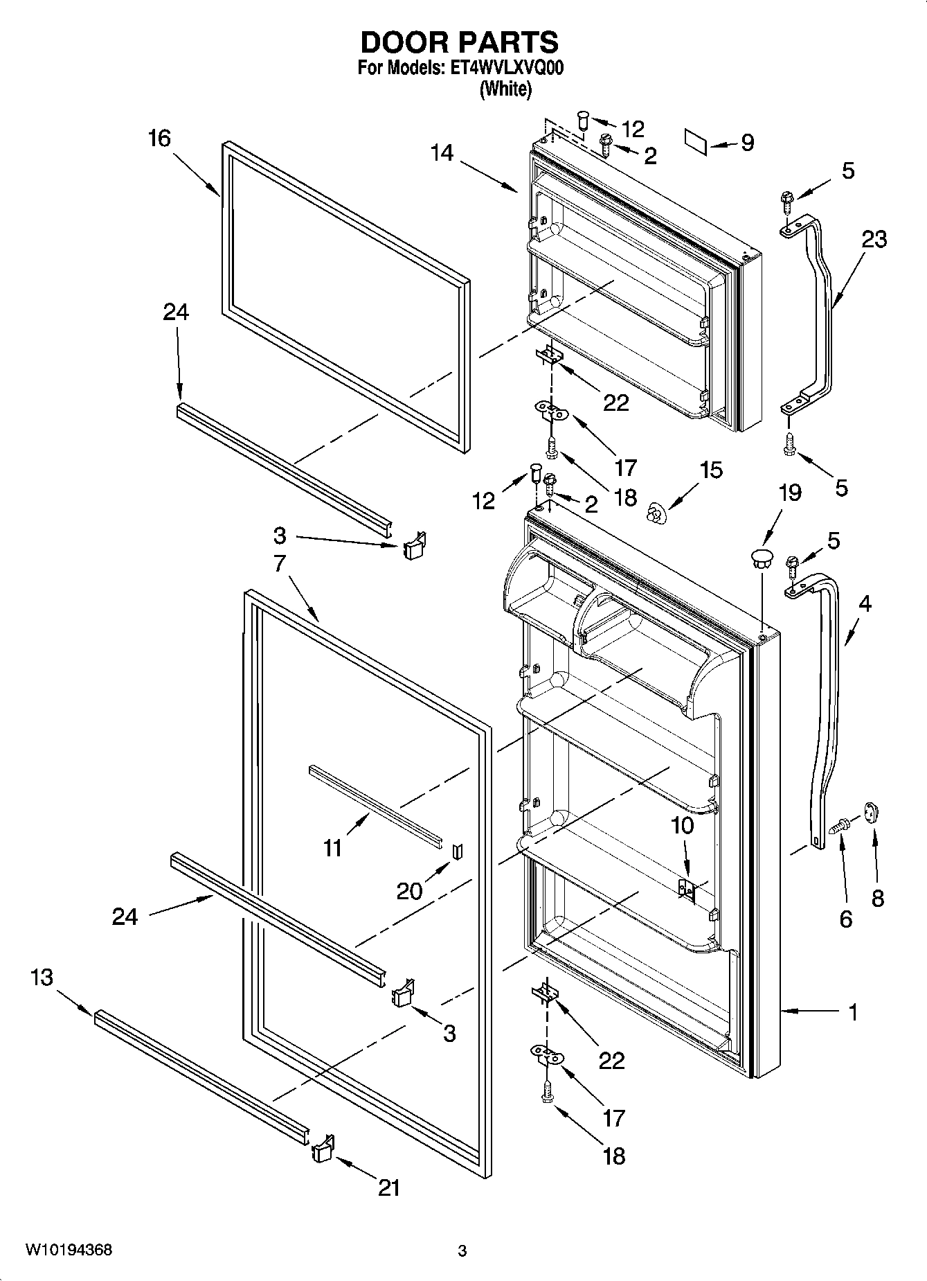 02 - DOOR PARTS