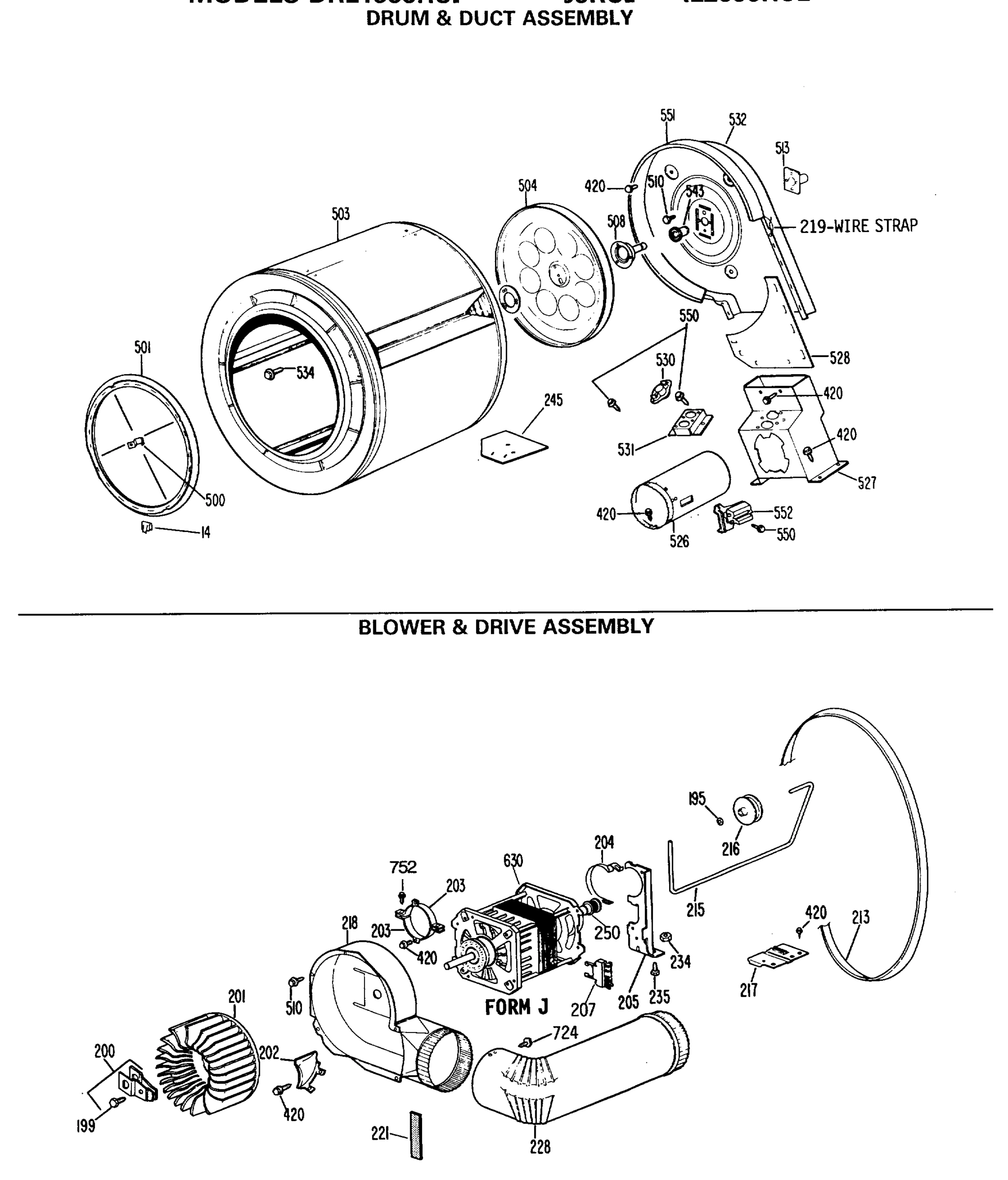 DRUM & DUCT ASSEMBLY
