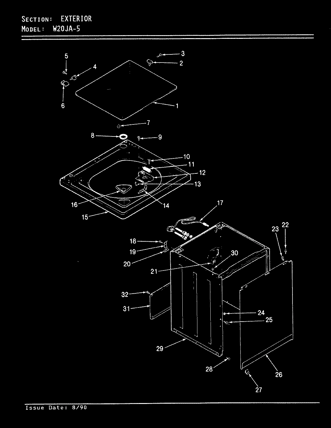 05 - EXTERIOR (W20JA5)(REV. A-D)