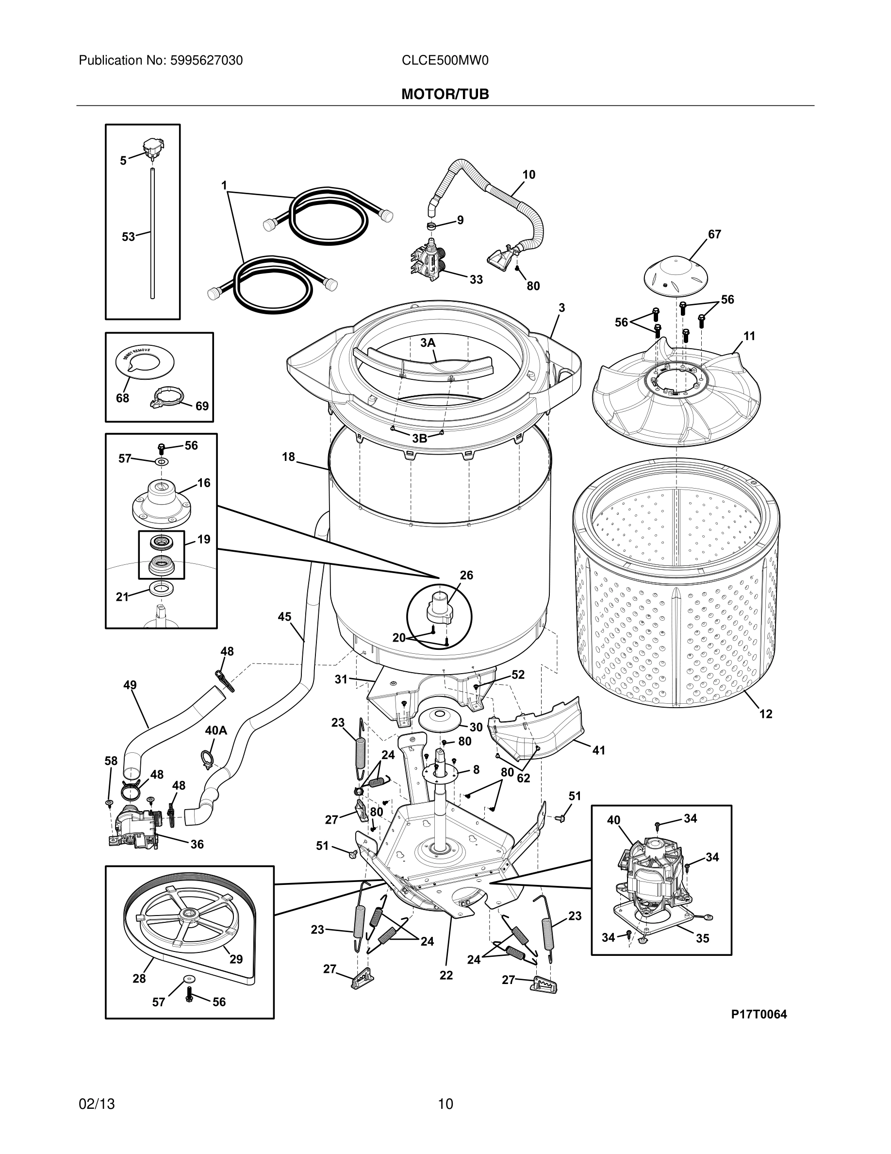 11 - MOTOR/TUB
