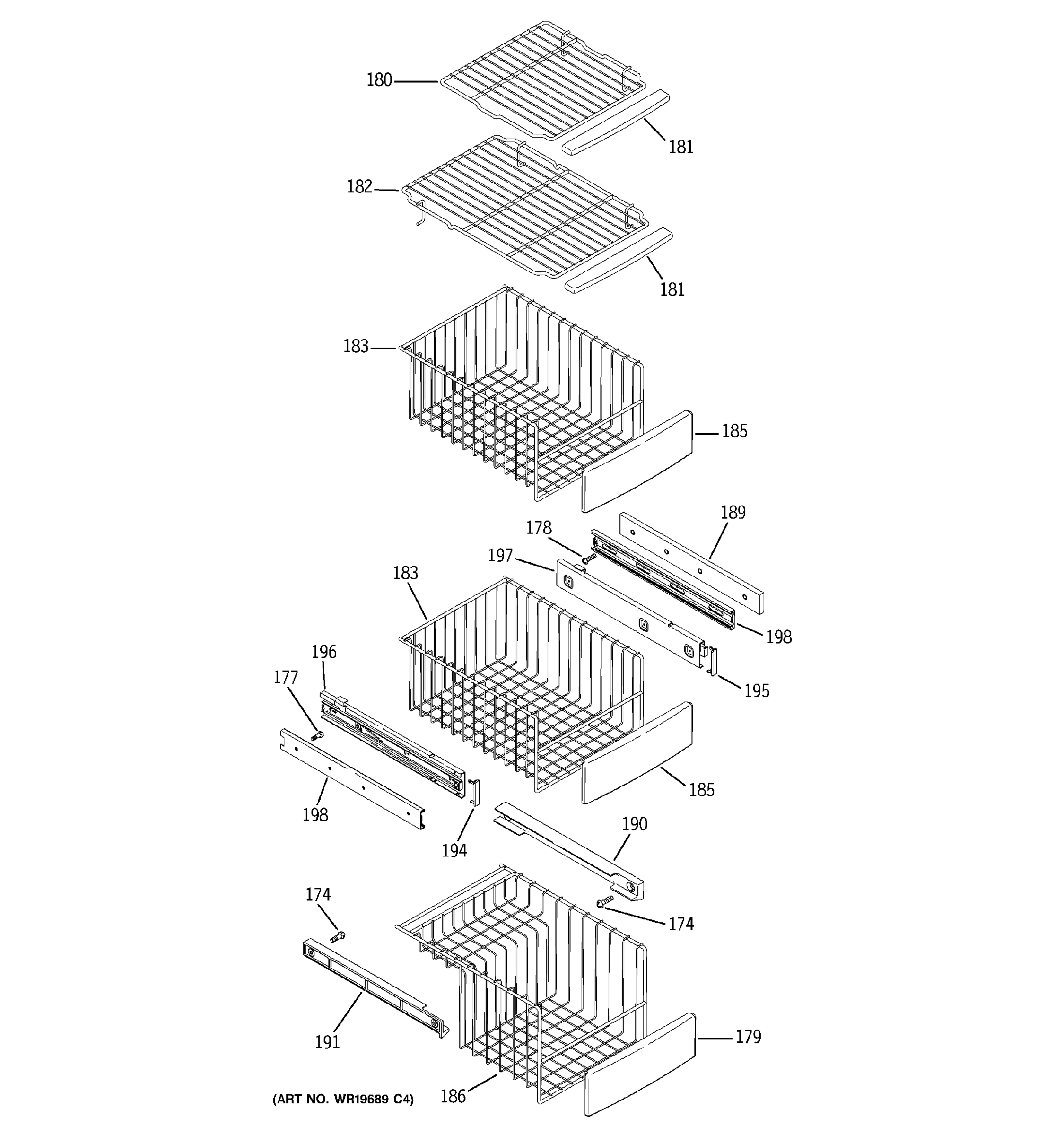 FREEZER SHELVES