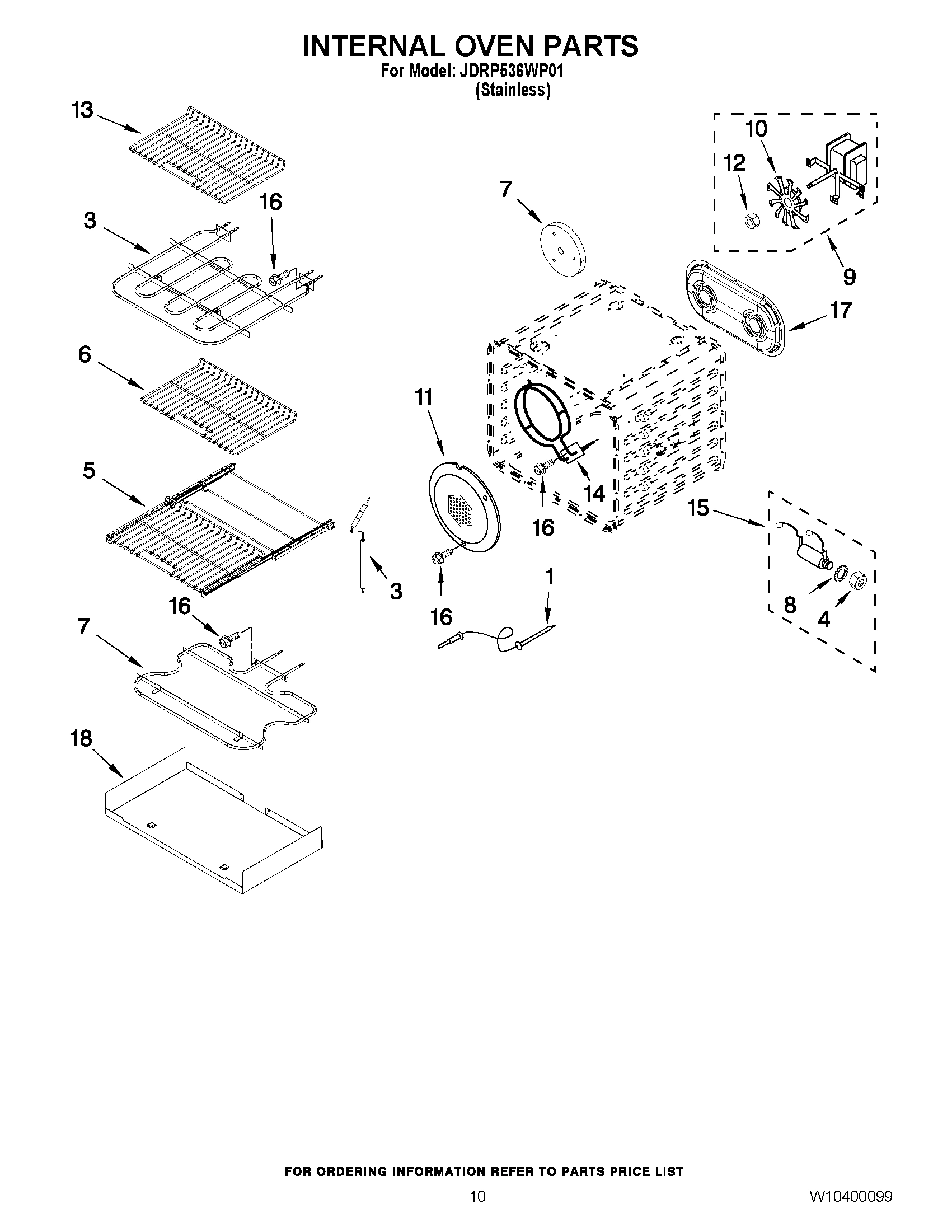 07 - INTERNAL OVEN PARTS