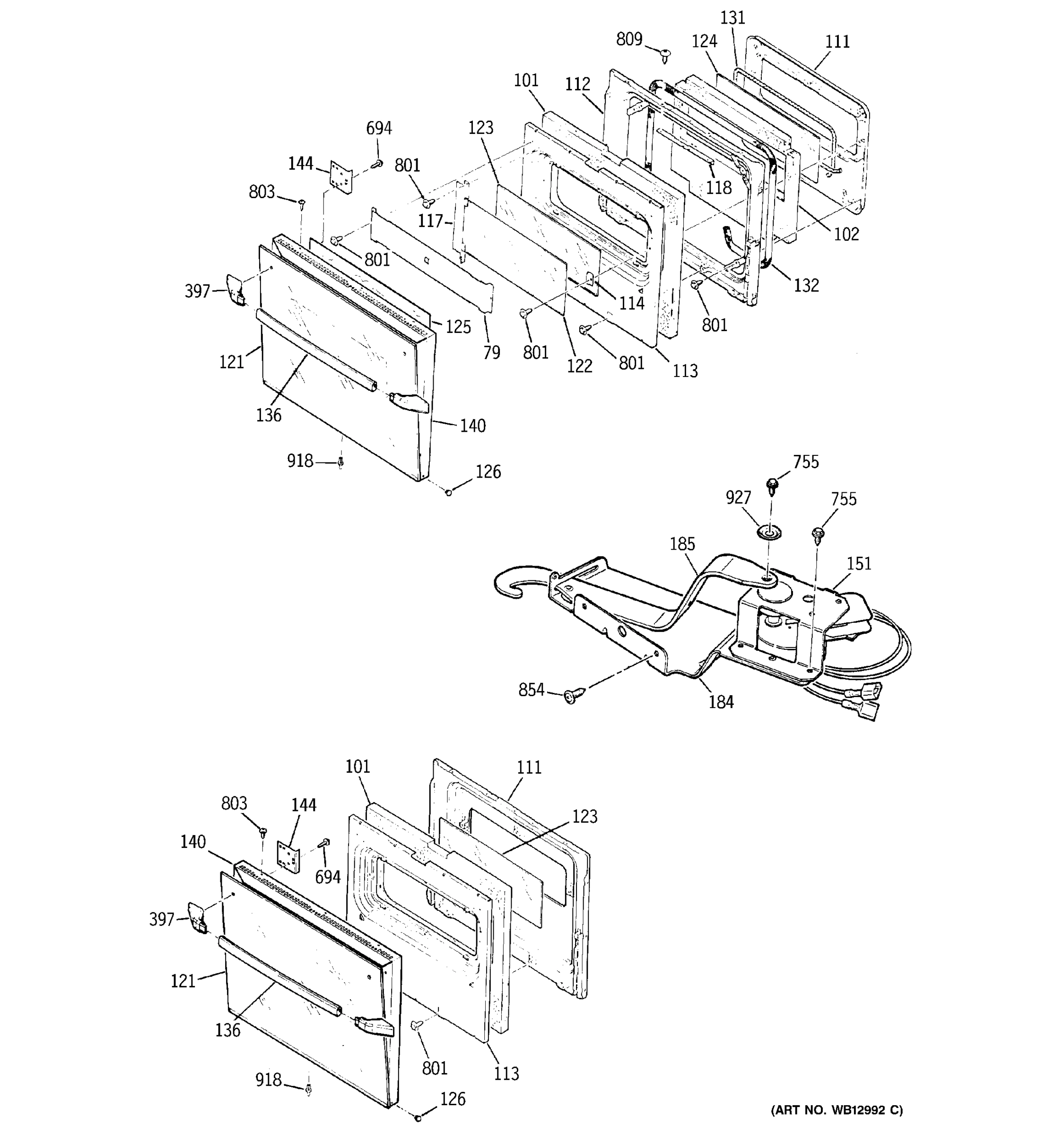 DOOR & LOCK PARTS