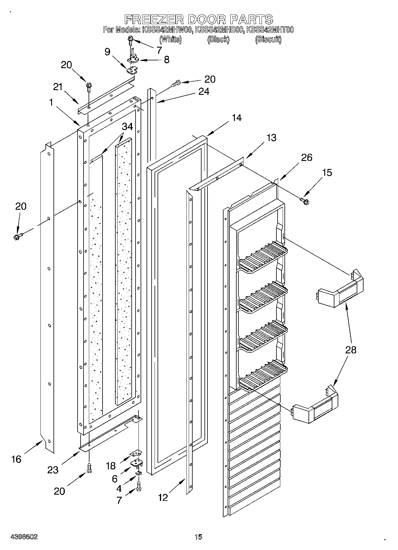 11 - FREEZER DOOR