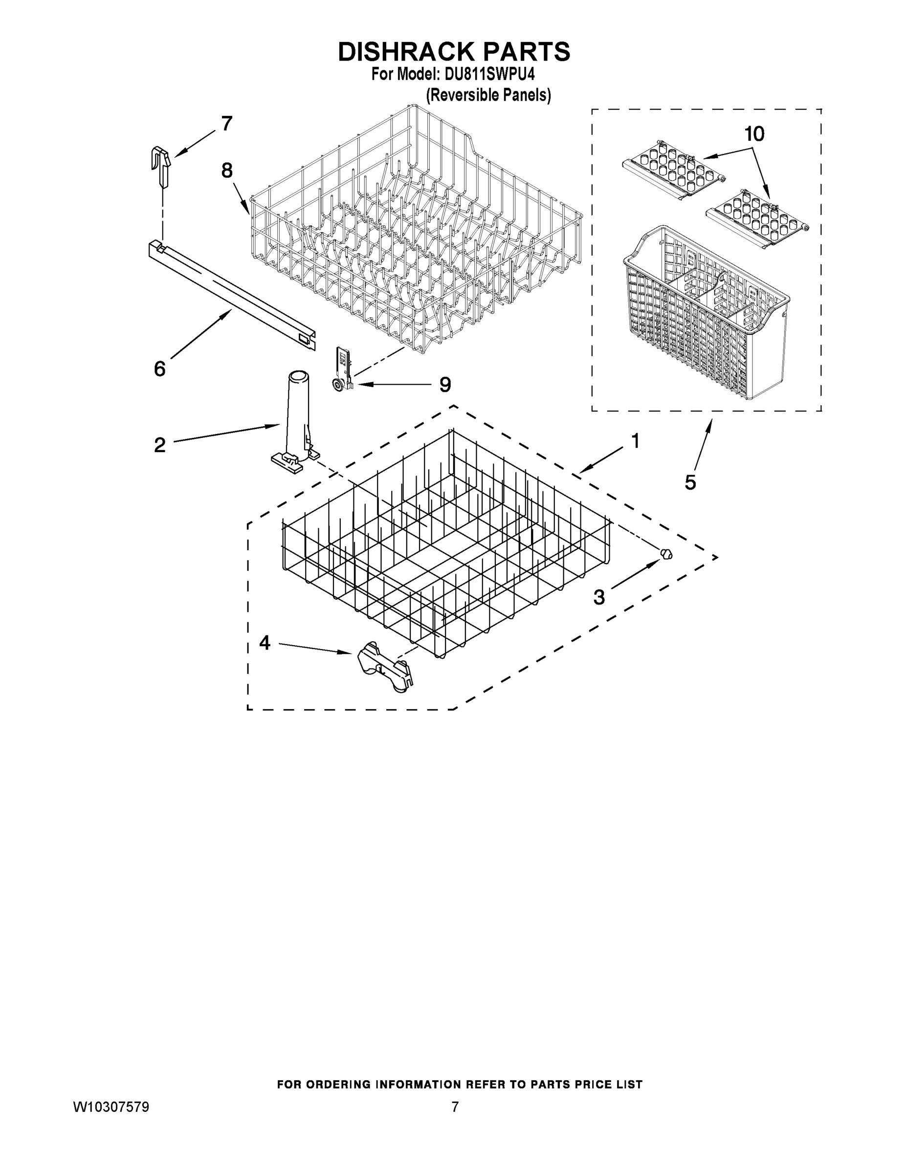 06 - DISHRACK PARTS