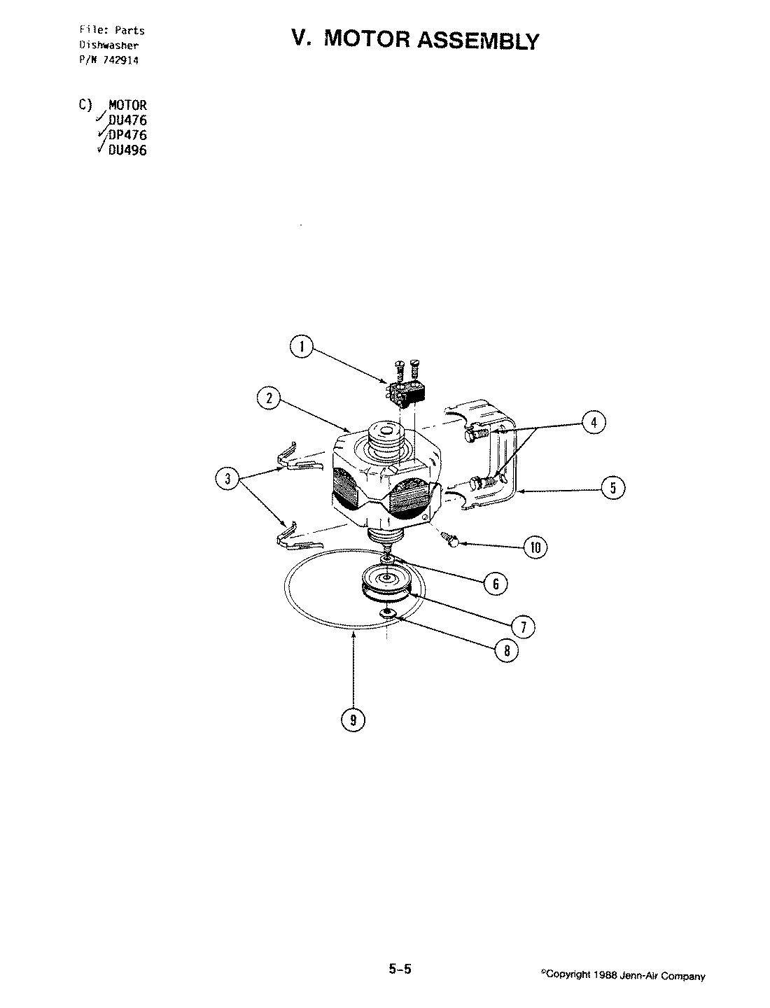 07 - MOTOR ASSEMBLY