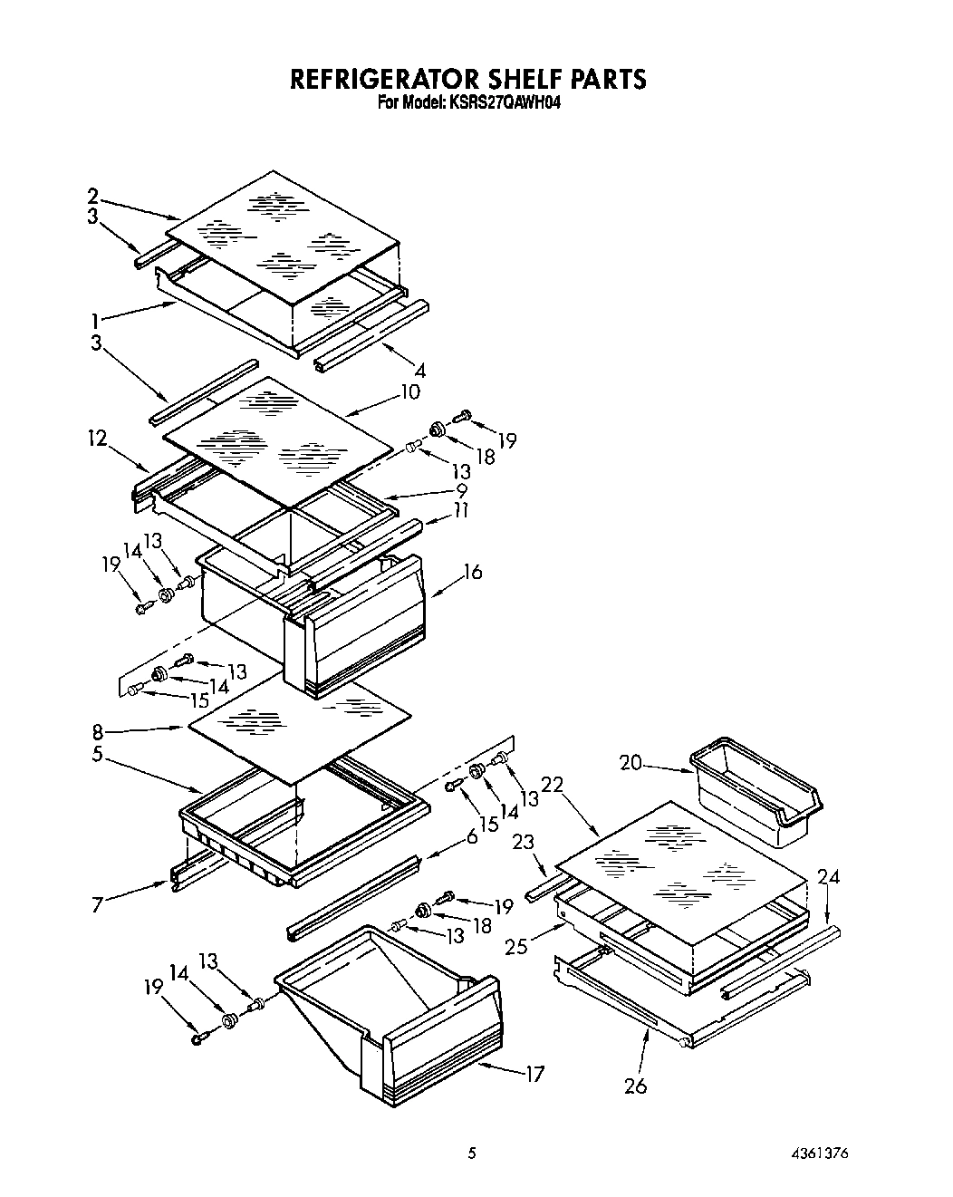 04 - REFRIGERATOR SHELF