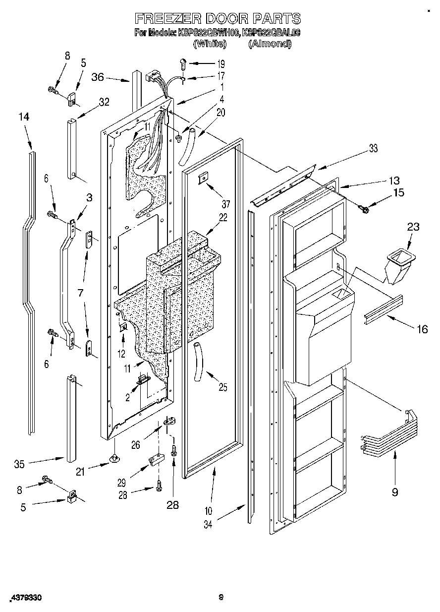 06 - FREEZER DOOR