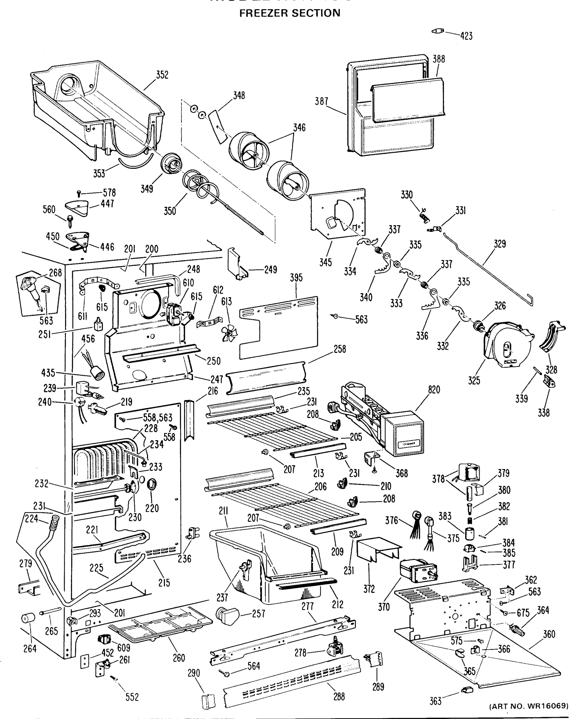 FREEZER SECTION