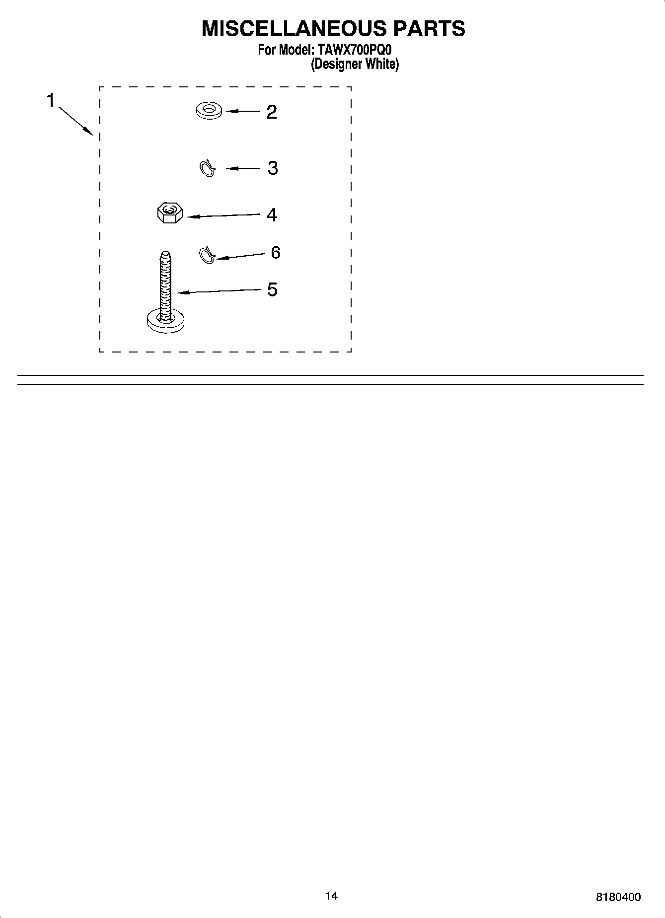 10 - MISCELLANEOUS PARTS - OPTIONAL PARTS (NOT INCLUDED)
