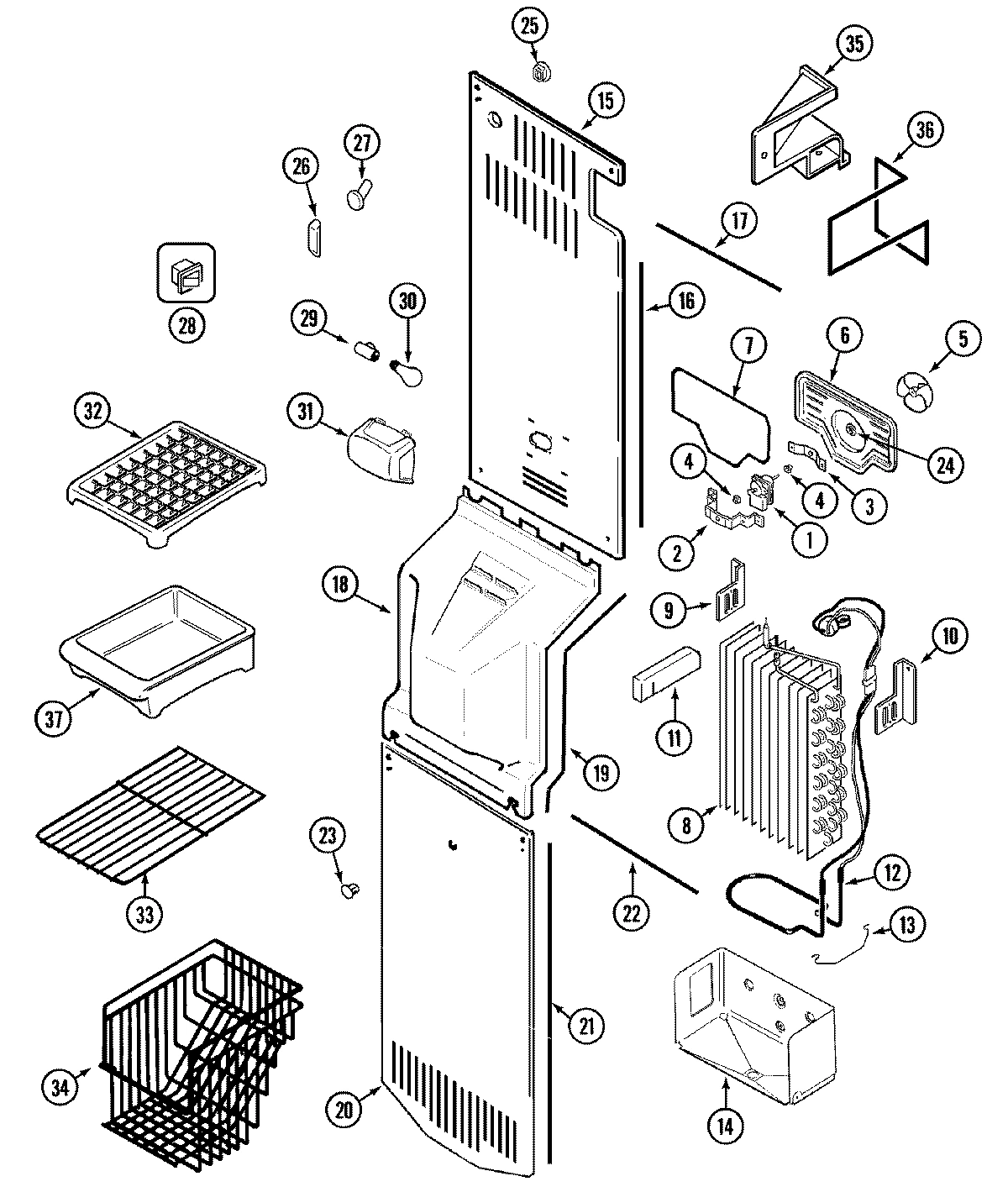03 - FREEZER COMPARTMENT