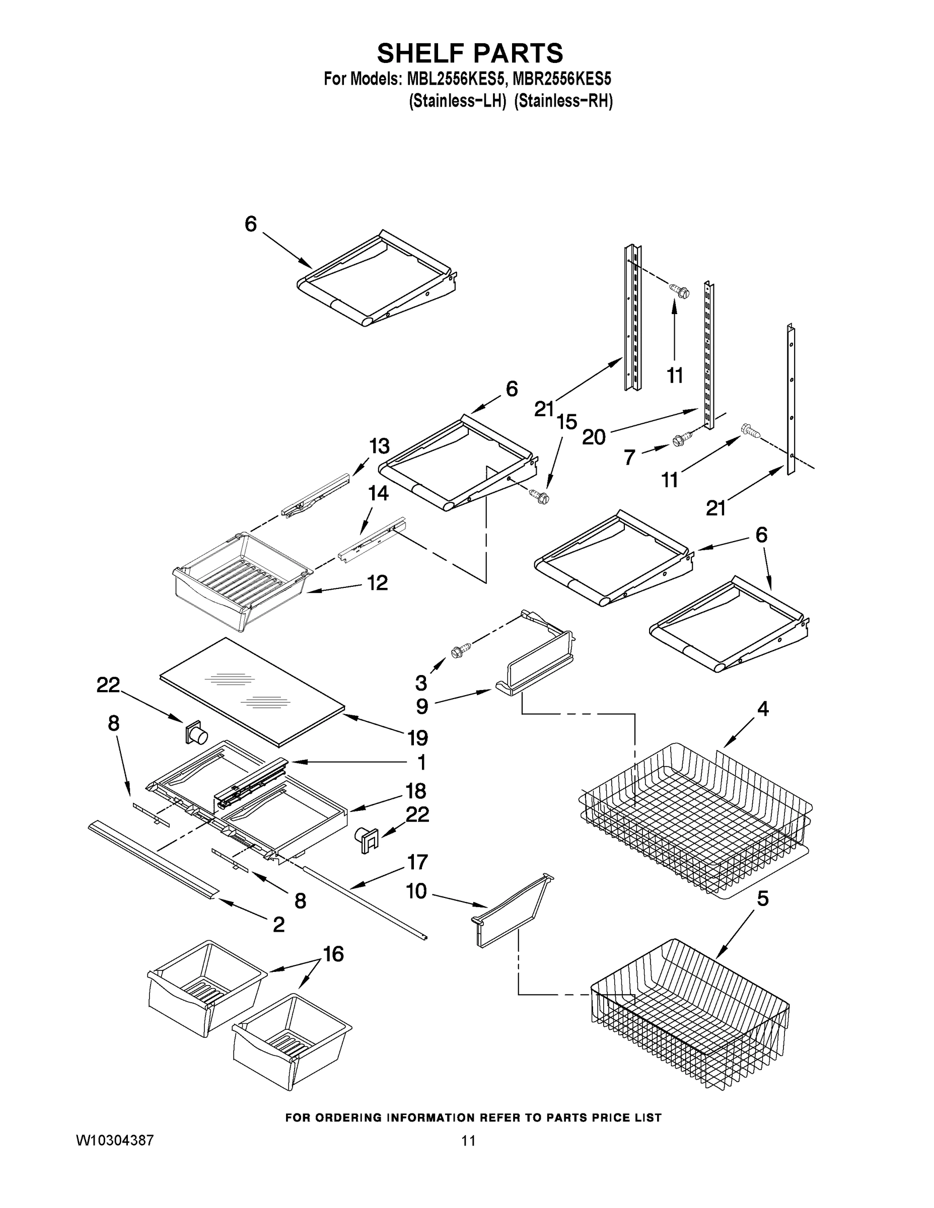 07 - SHELF PARTS