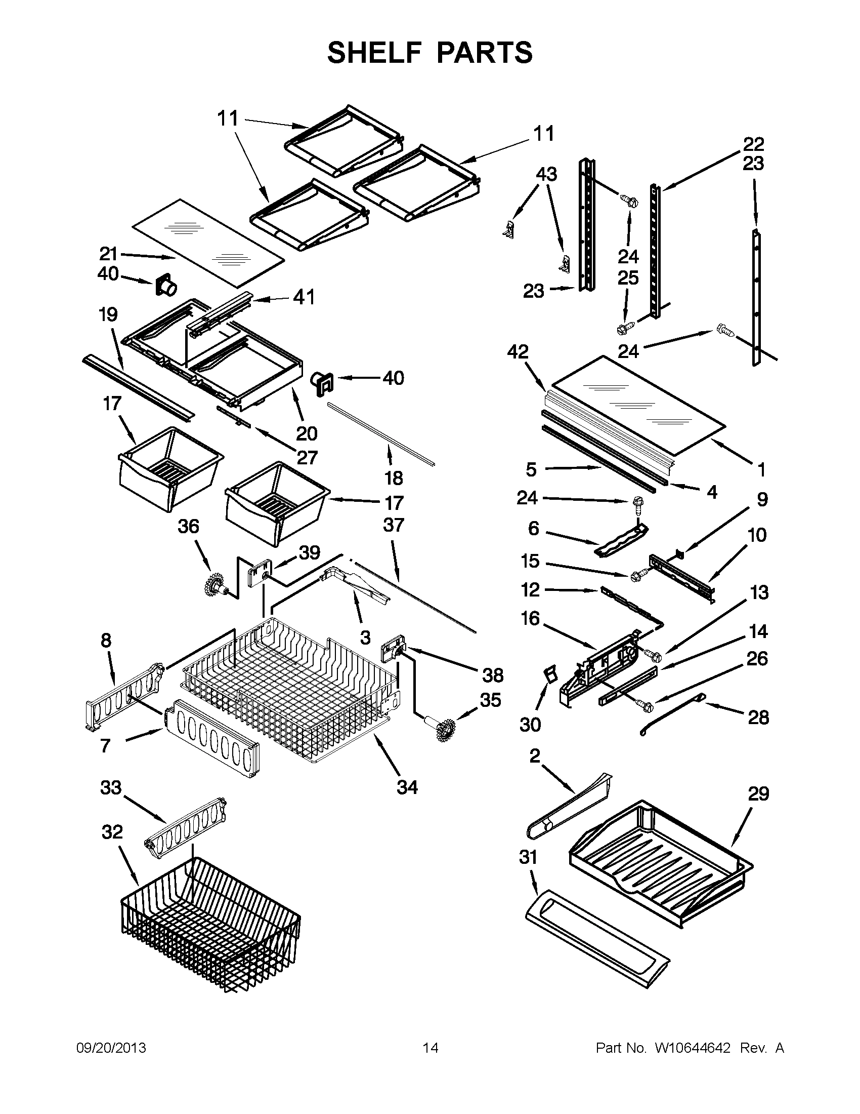 08 - SHELF PARTS