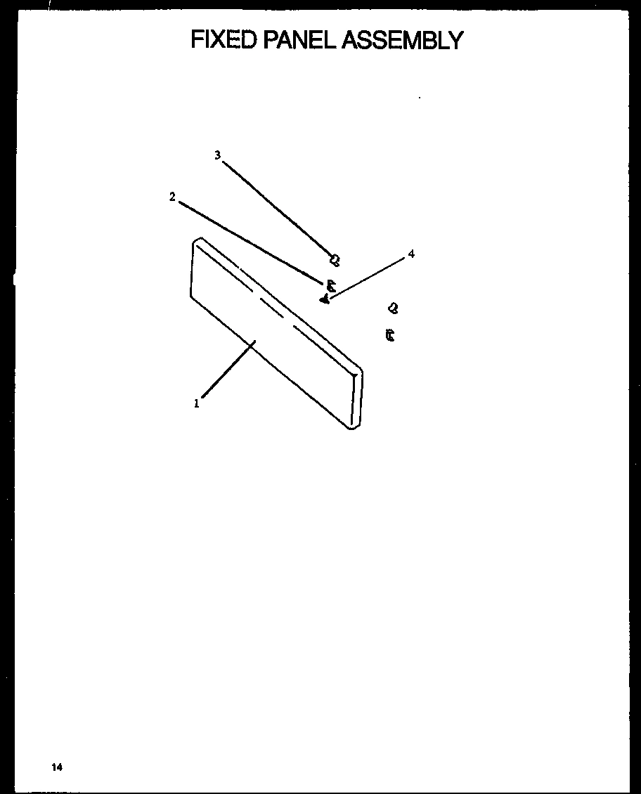 04 - FIXED PANEL ASSY