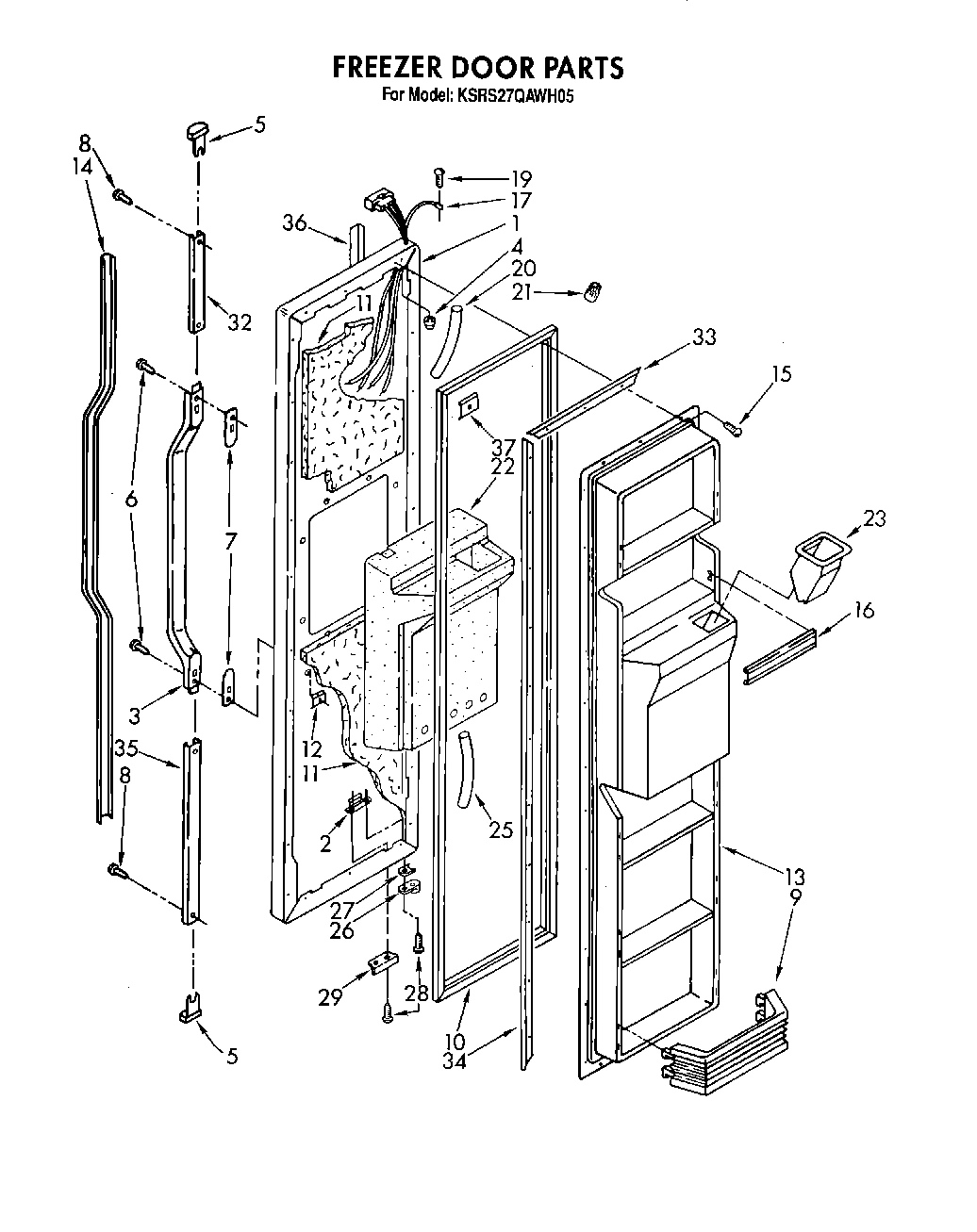 08 - FREEZER DOOR