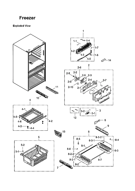 FREEZER PARTS