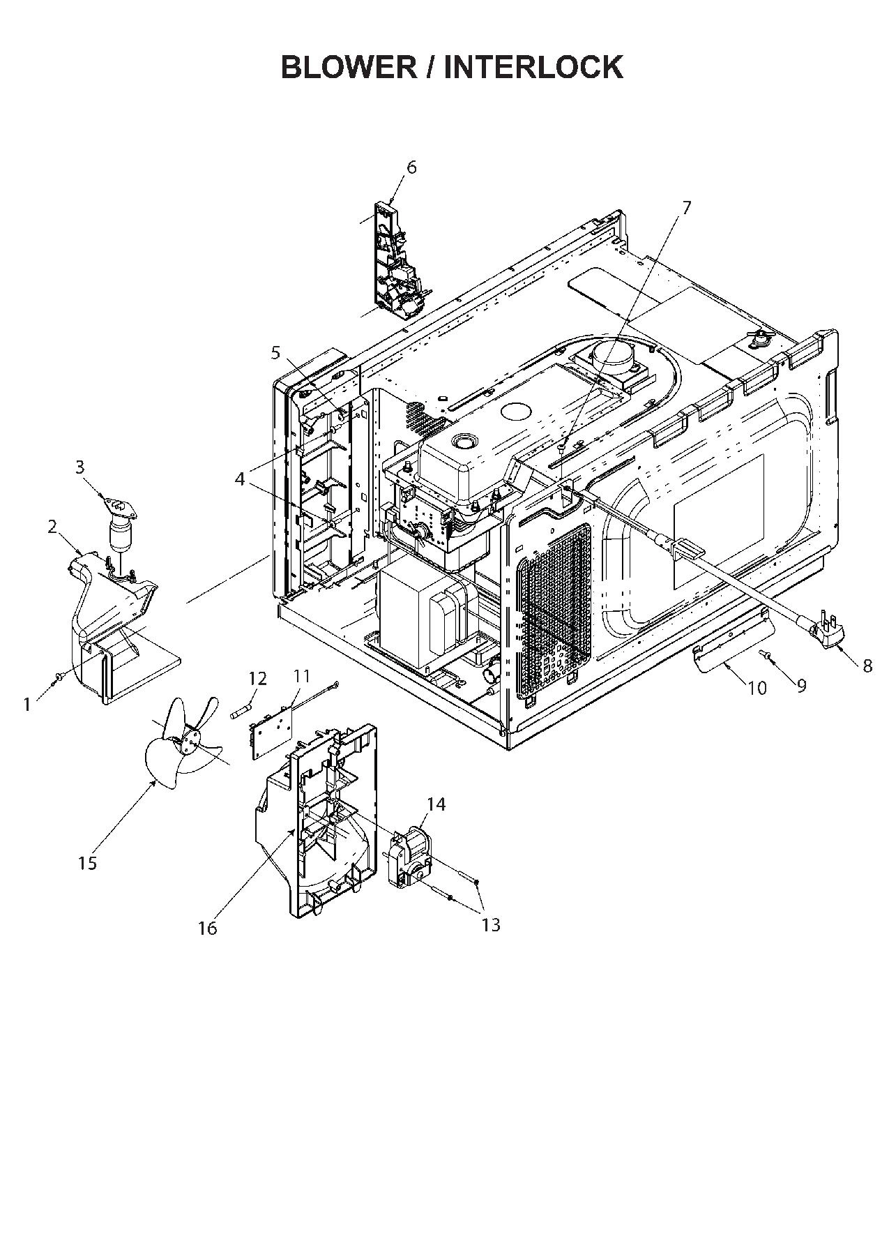 BLOWER / INTERLOCK