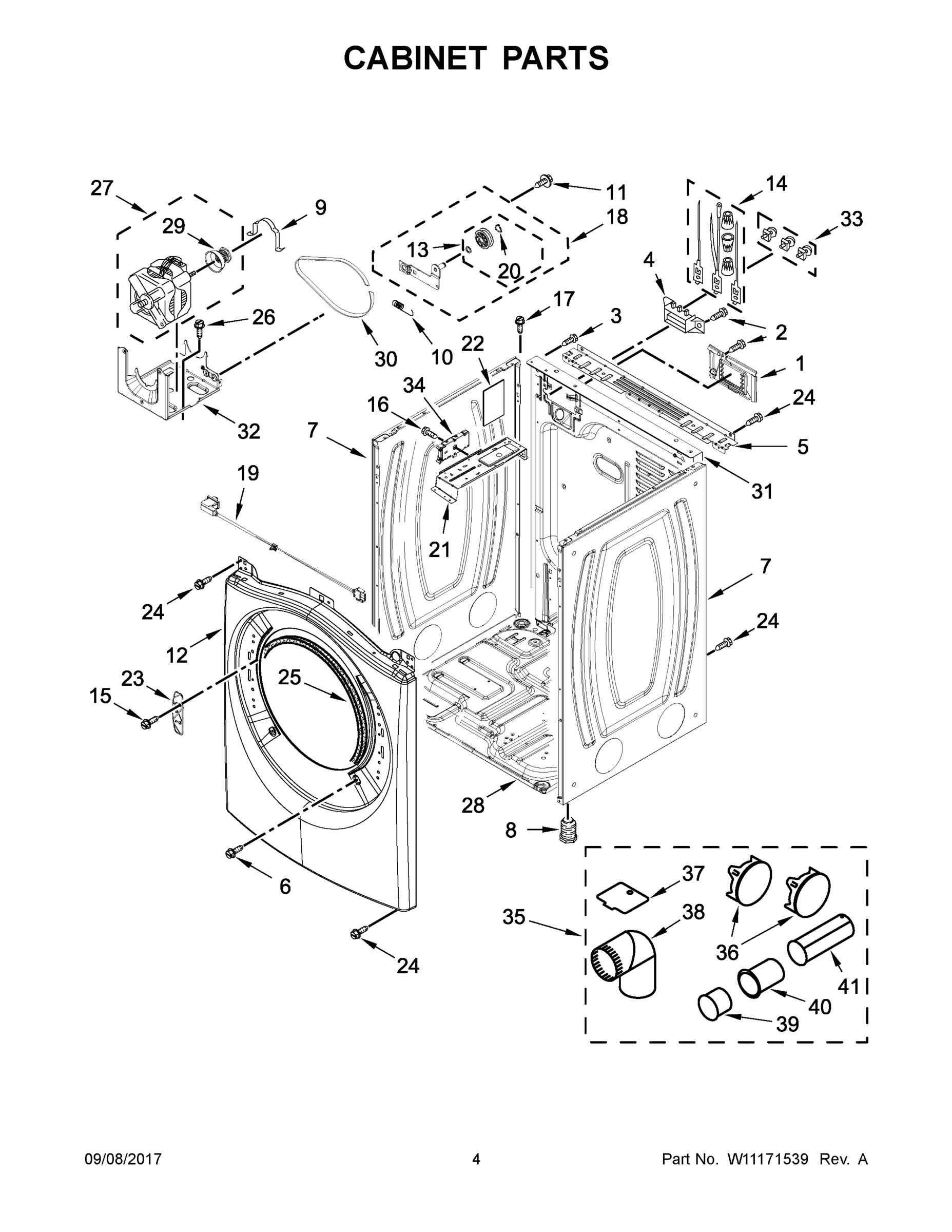 03 - CABINET PARTS