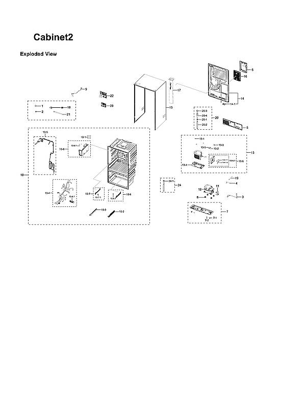 CABINET 2 PARTS
