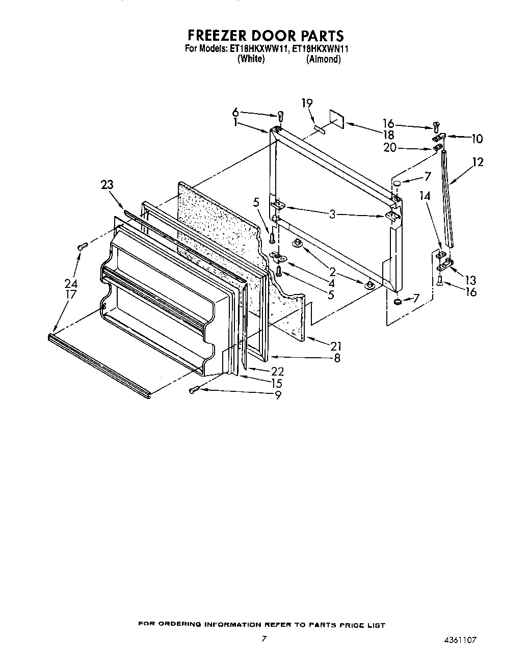 06 - FREEZER DOOR