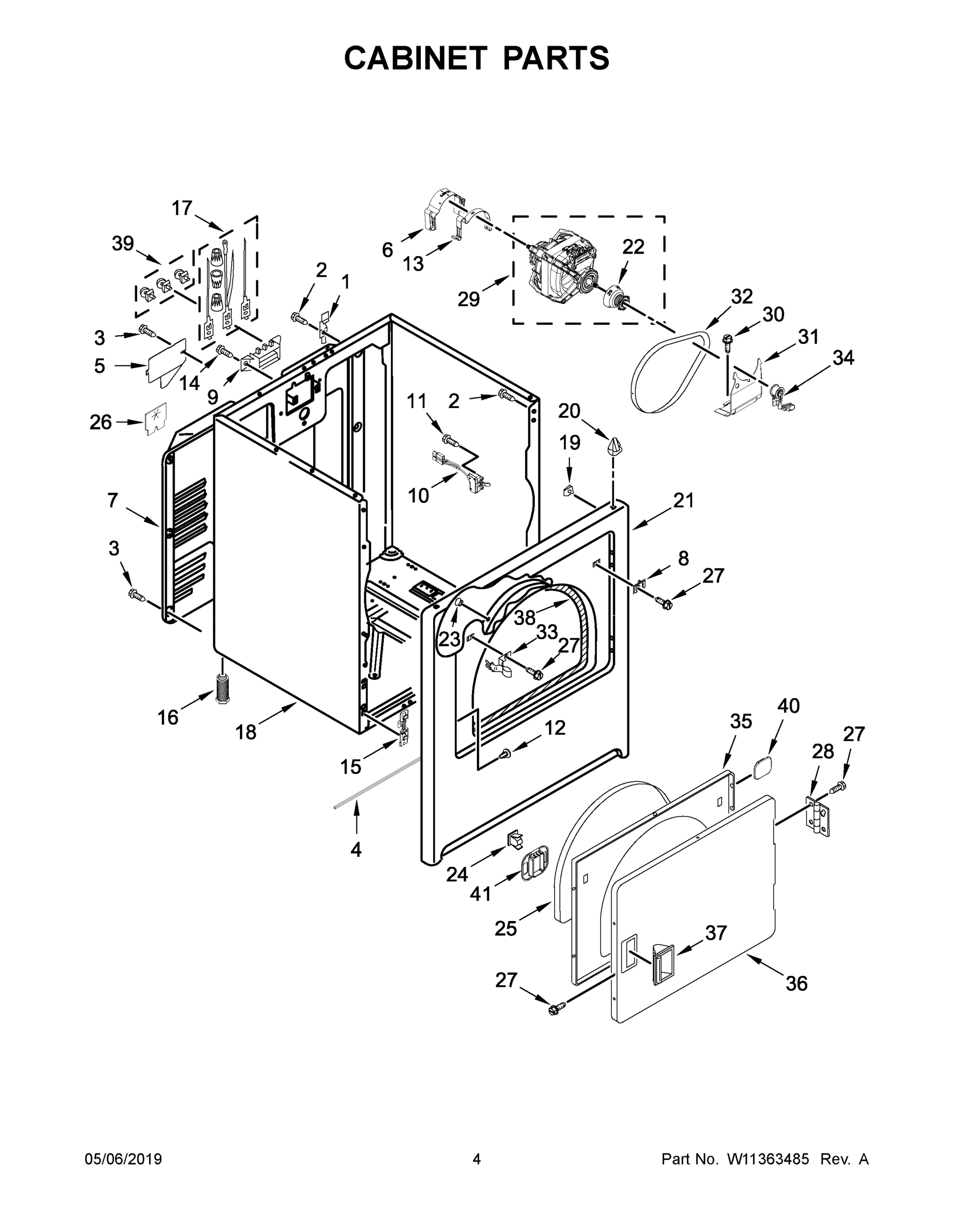 03 - CABINET PARTS