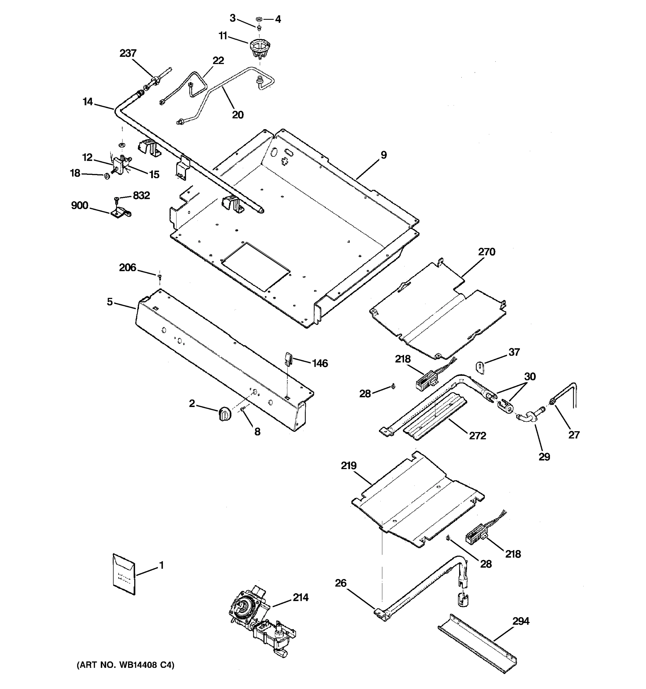 GAS & BURNER PARTS