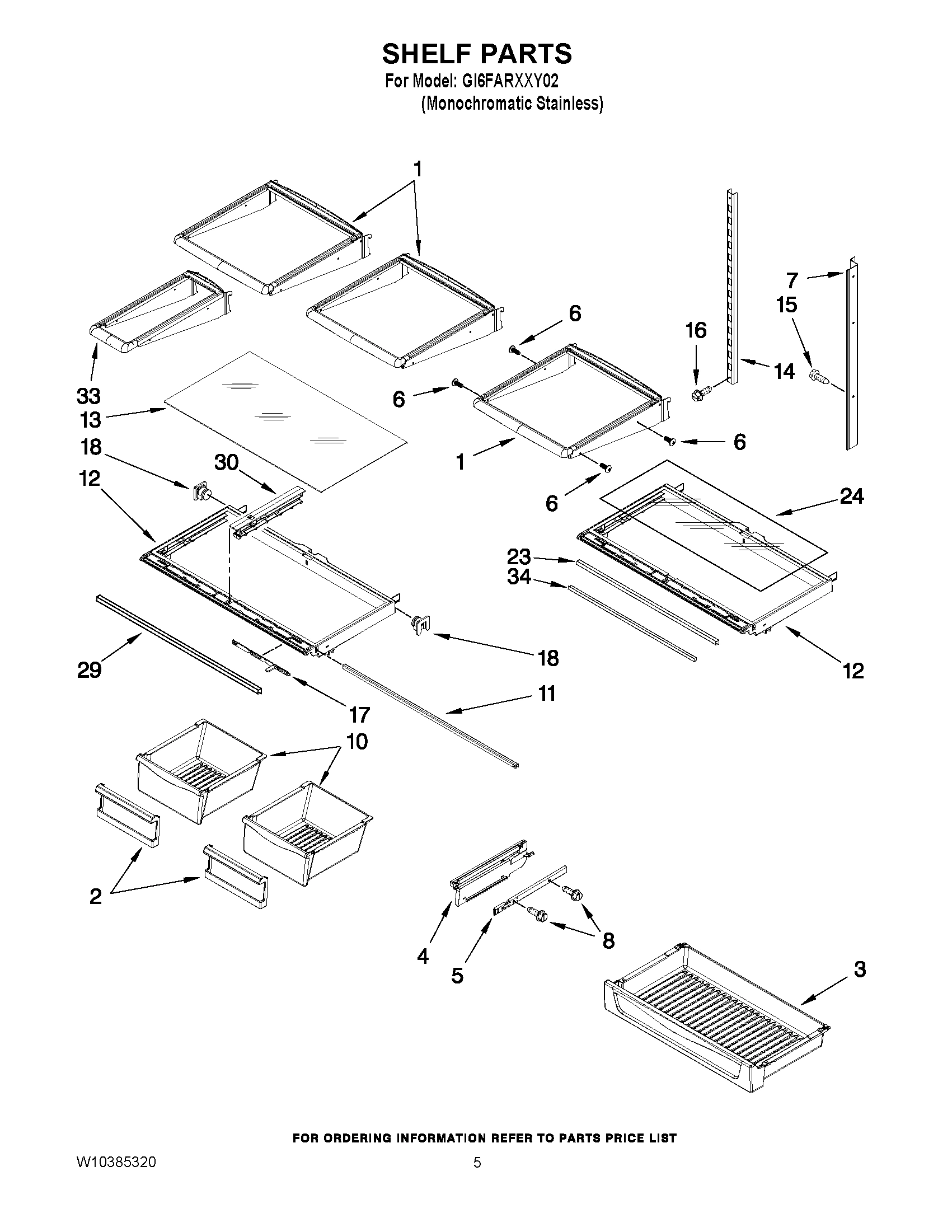 03 - SHELF PARTS