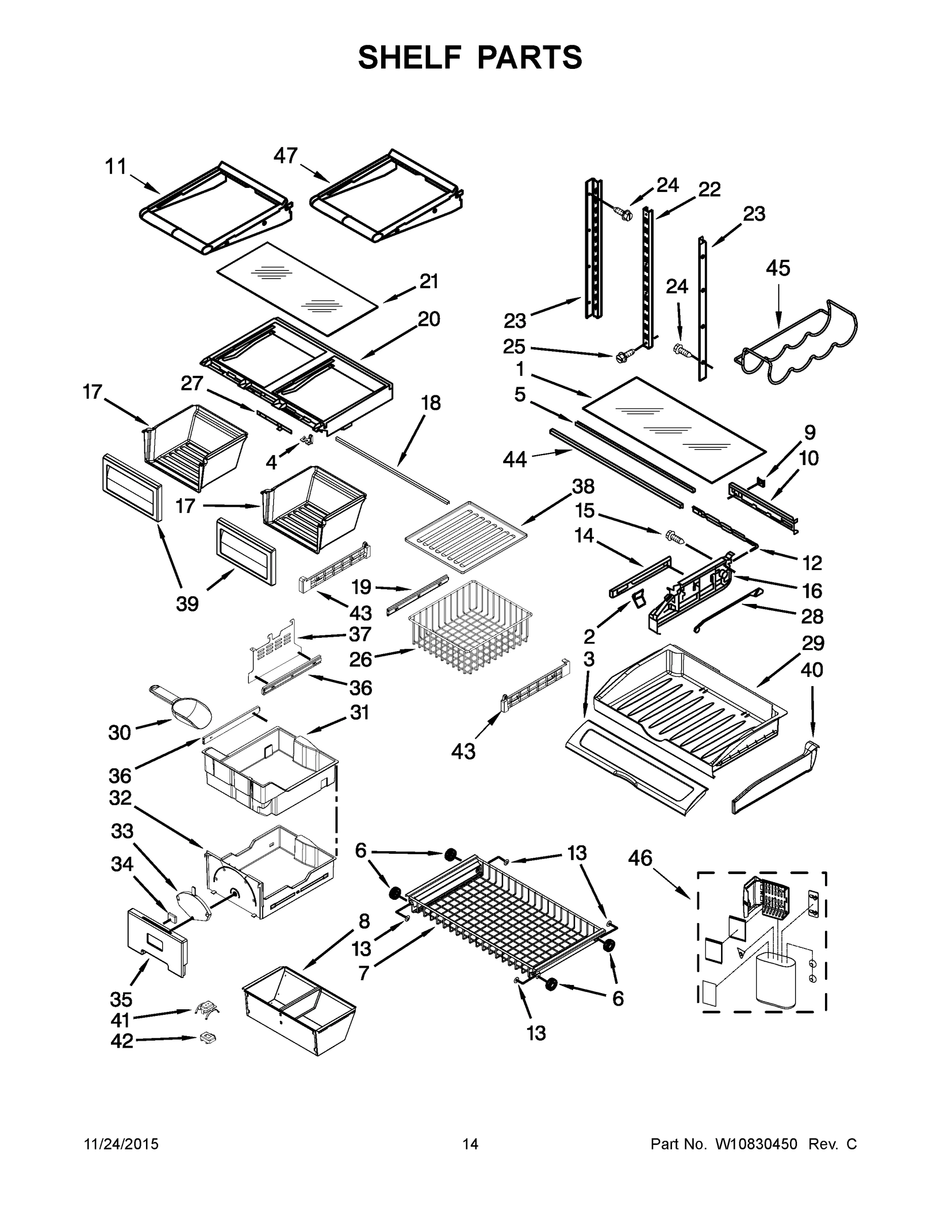 08 - SHELF PARTS