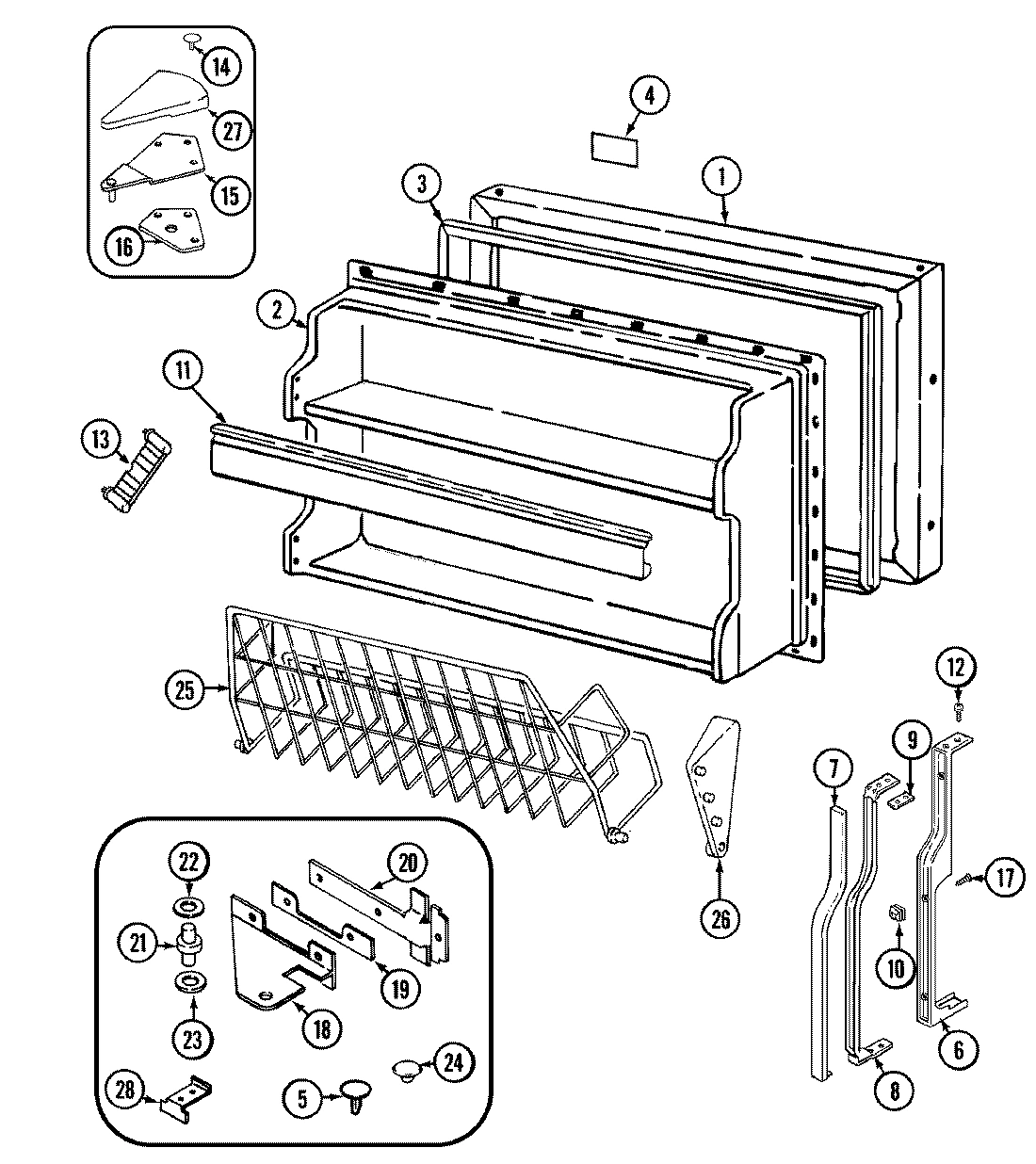 03 - FREEZER DOOR