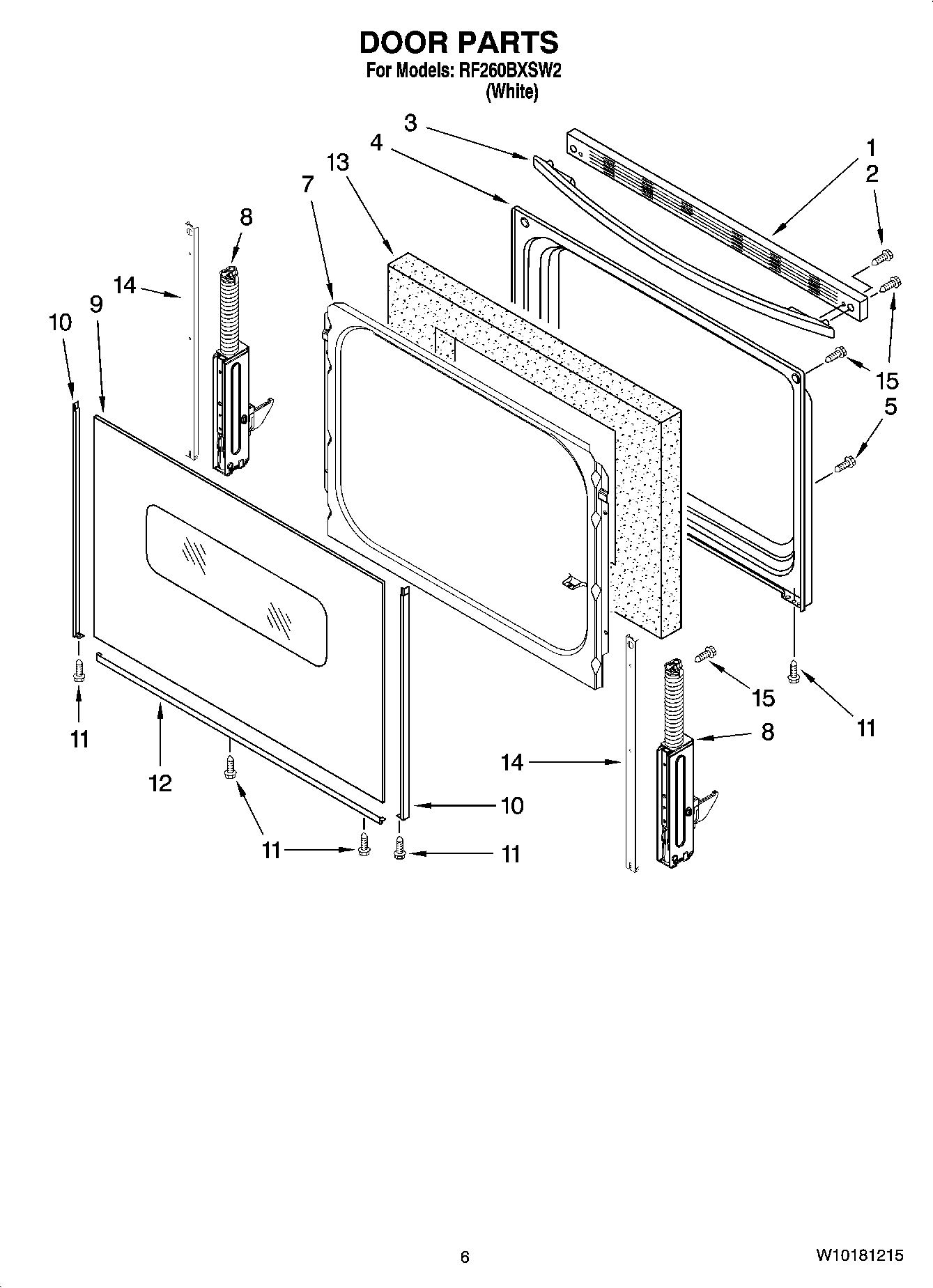 05 - DOOR PARTS, OPTIONAL PARTS (NOT INCLUDED)