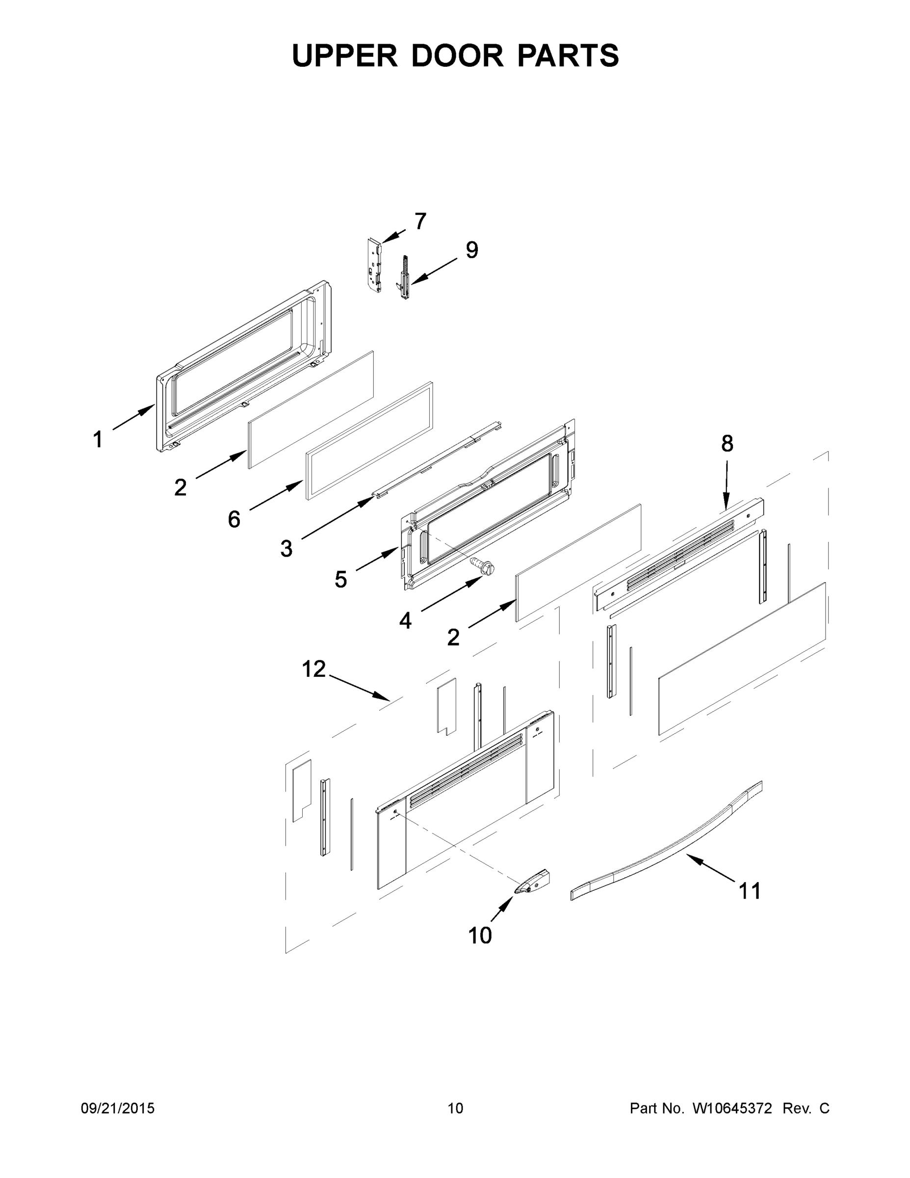 06 - UPPER DOOR PARTS