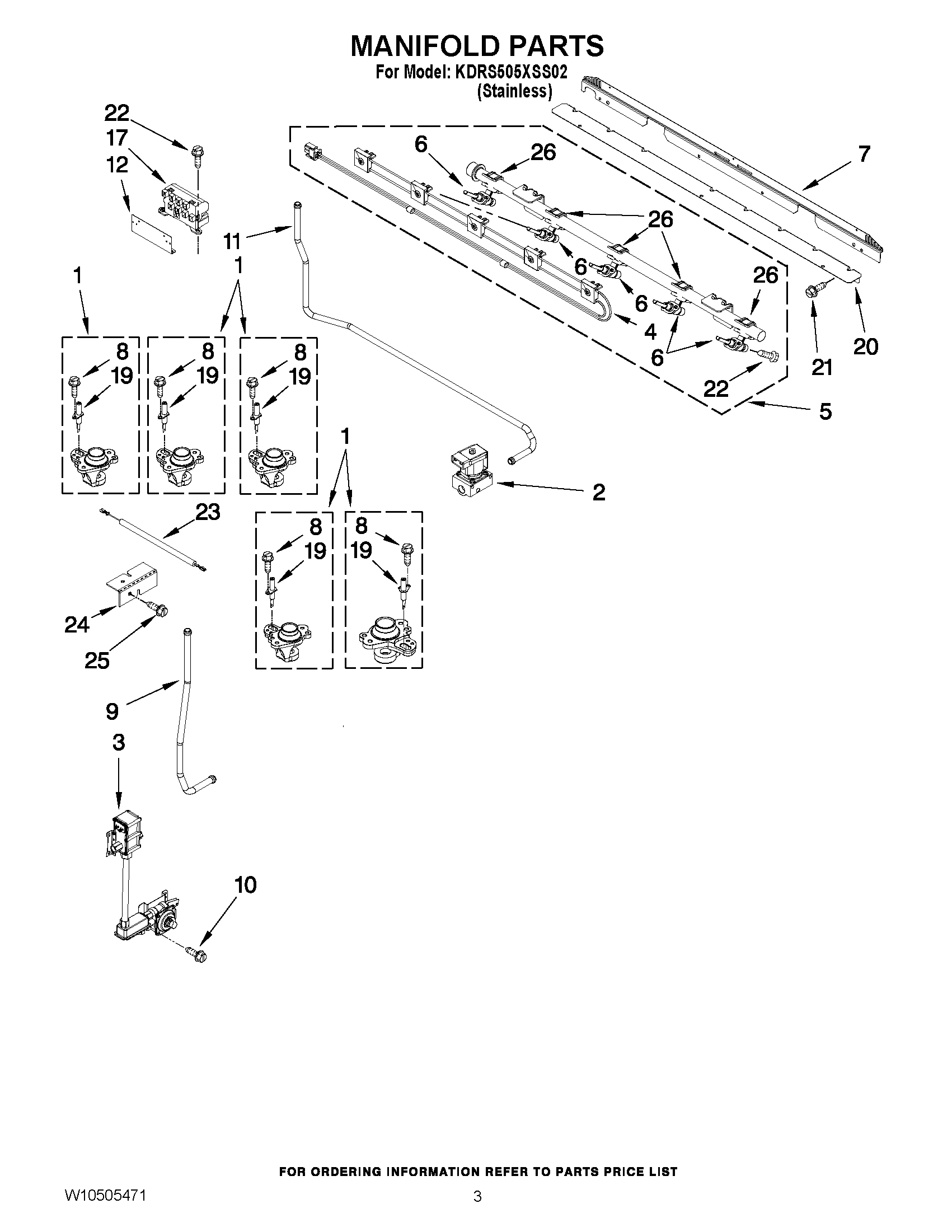 03 - MANIFOLD PARTS